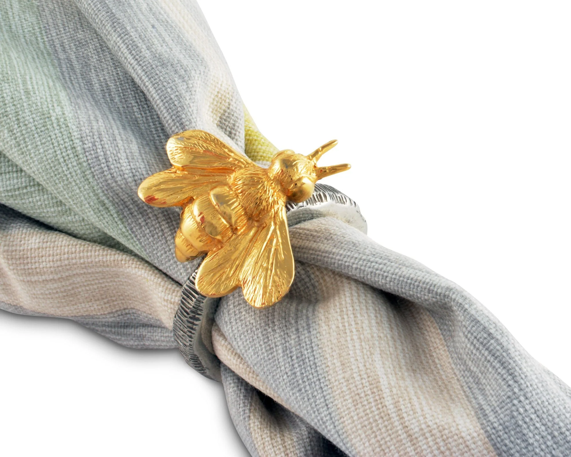 Vagabond House Gold Bee Napkin Ring - Image 6