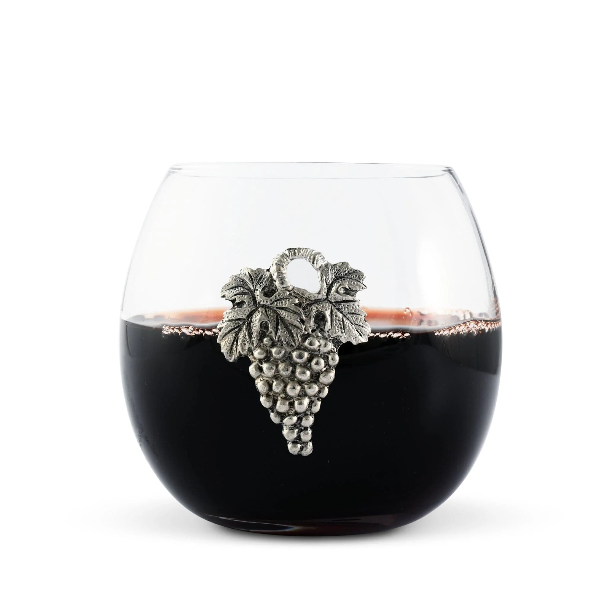 Vagabond House Grape Stemless Wine Glass