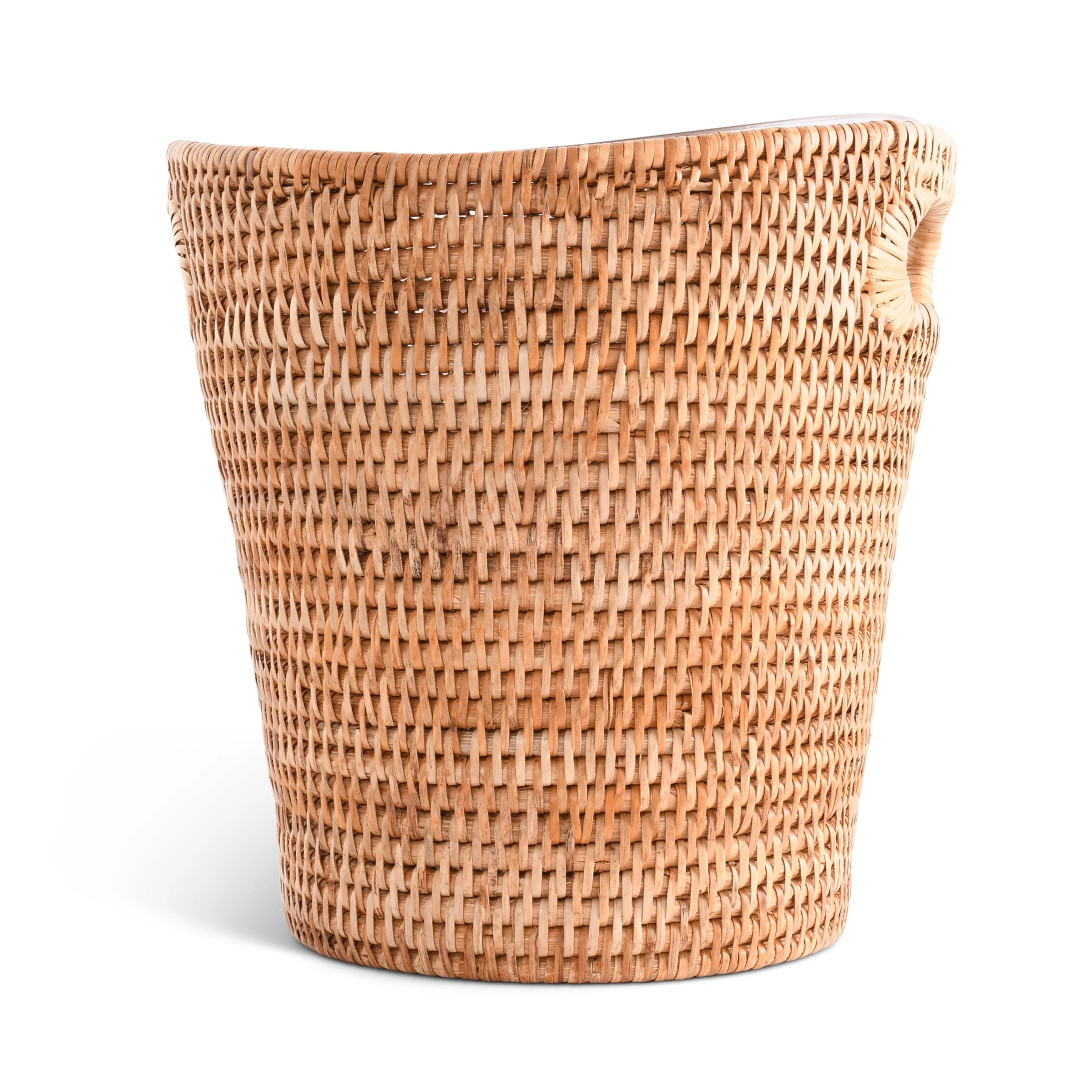 Vagabond House Hand Woven Rattan Wicker Champagne Bucket / Ice Bucket - Image 2