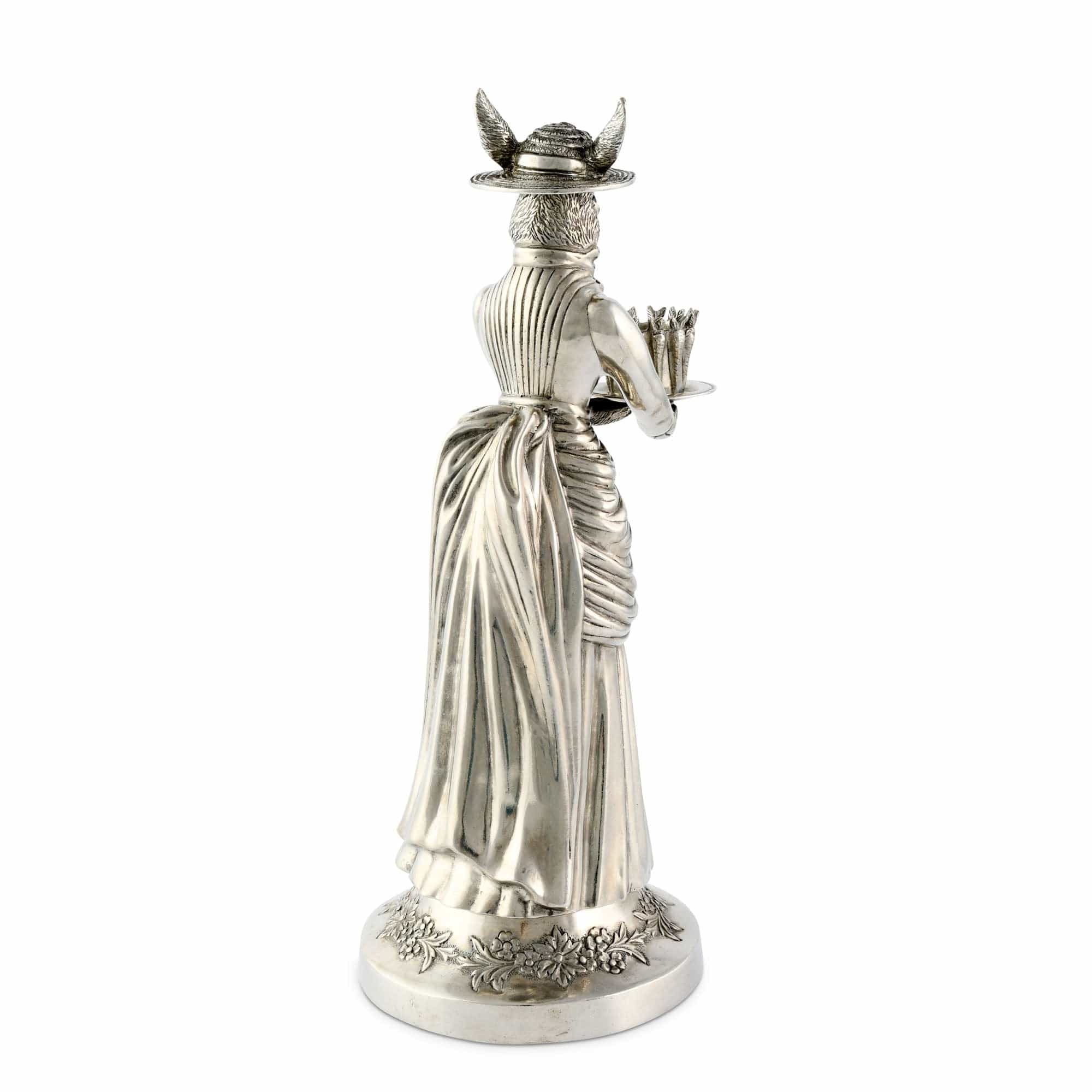 Vagabond House Lady Hare Tall Candlestick - Image 5
