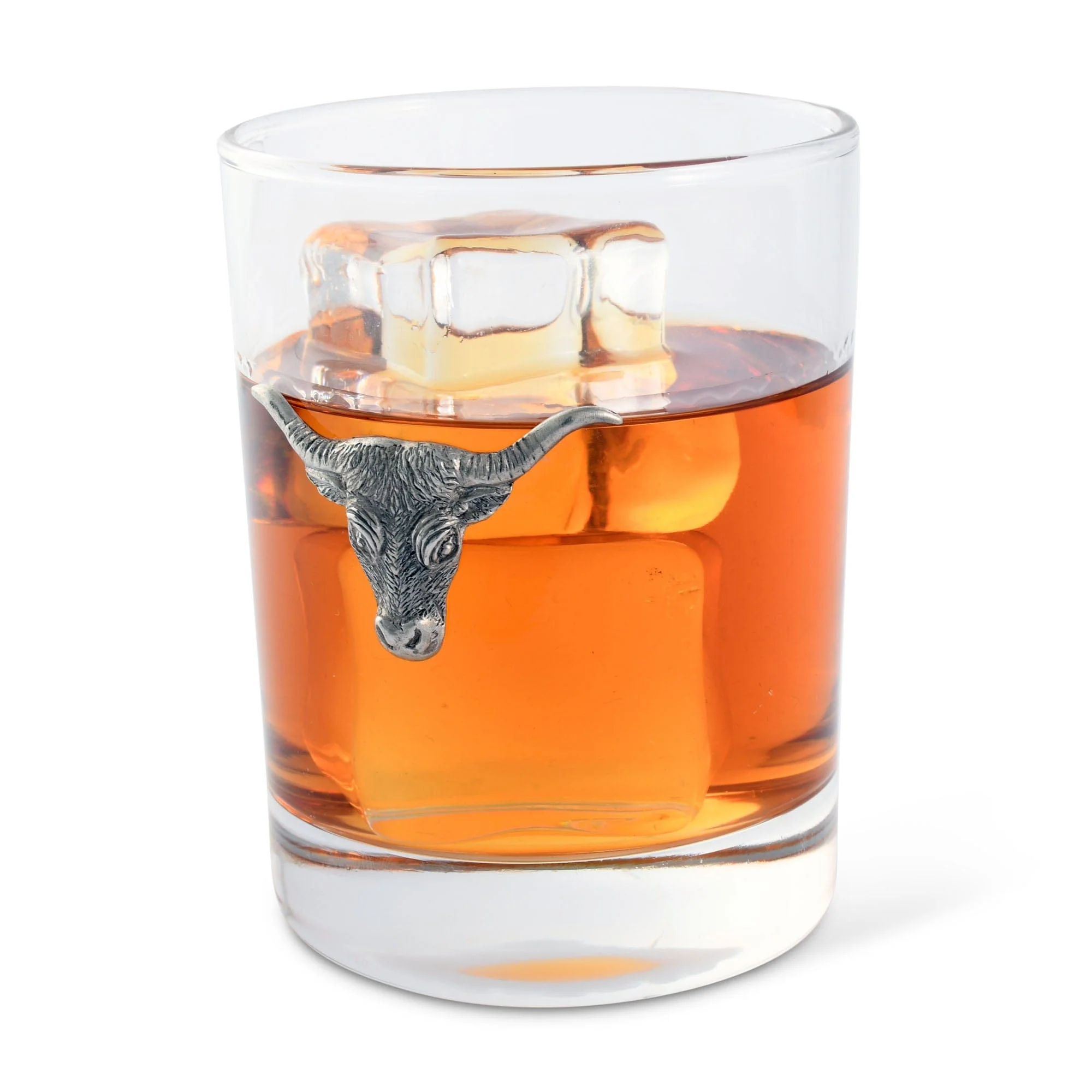 Vagabond House Long Horn Double Old Fashion Bar Glass - Image 2