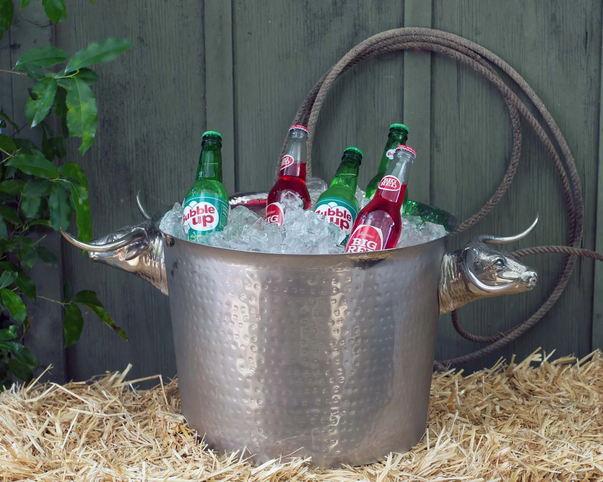Vagabond House Long Horn Steer Ice Tub Punchbowl - Image 2