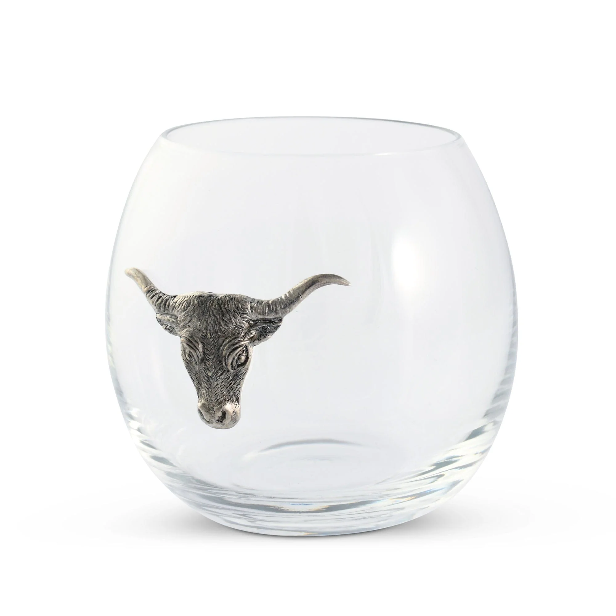 Vagabond House Longhorn Stemless Wine Glass - Image 4
