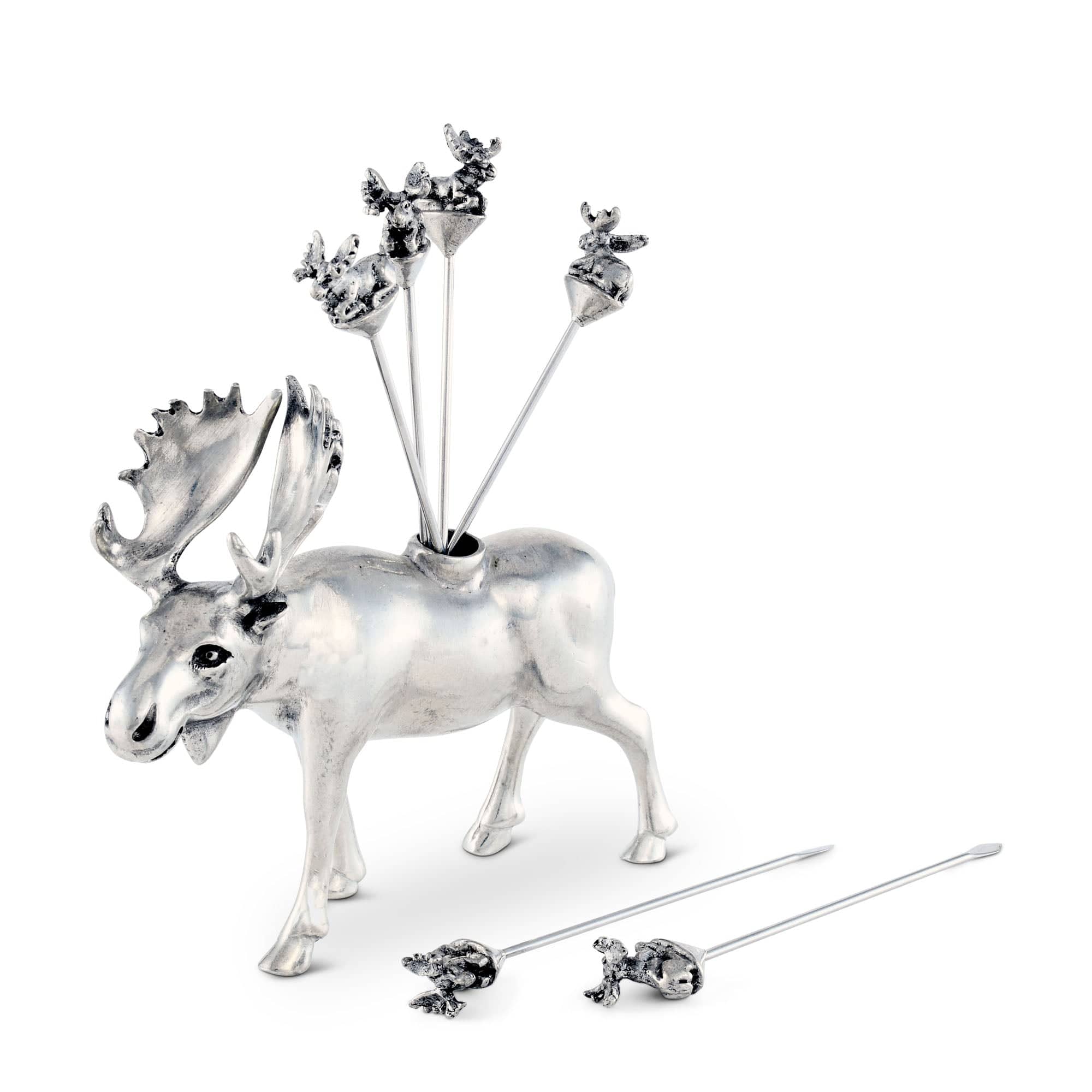 Vagabond House Moose Cheese Pick Set