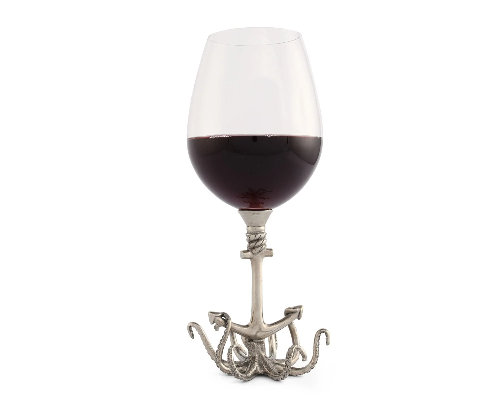 Vagabond House Octopus Stemware Bordeaux 9.50" H 18 oz - Image 4