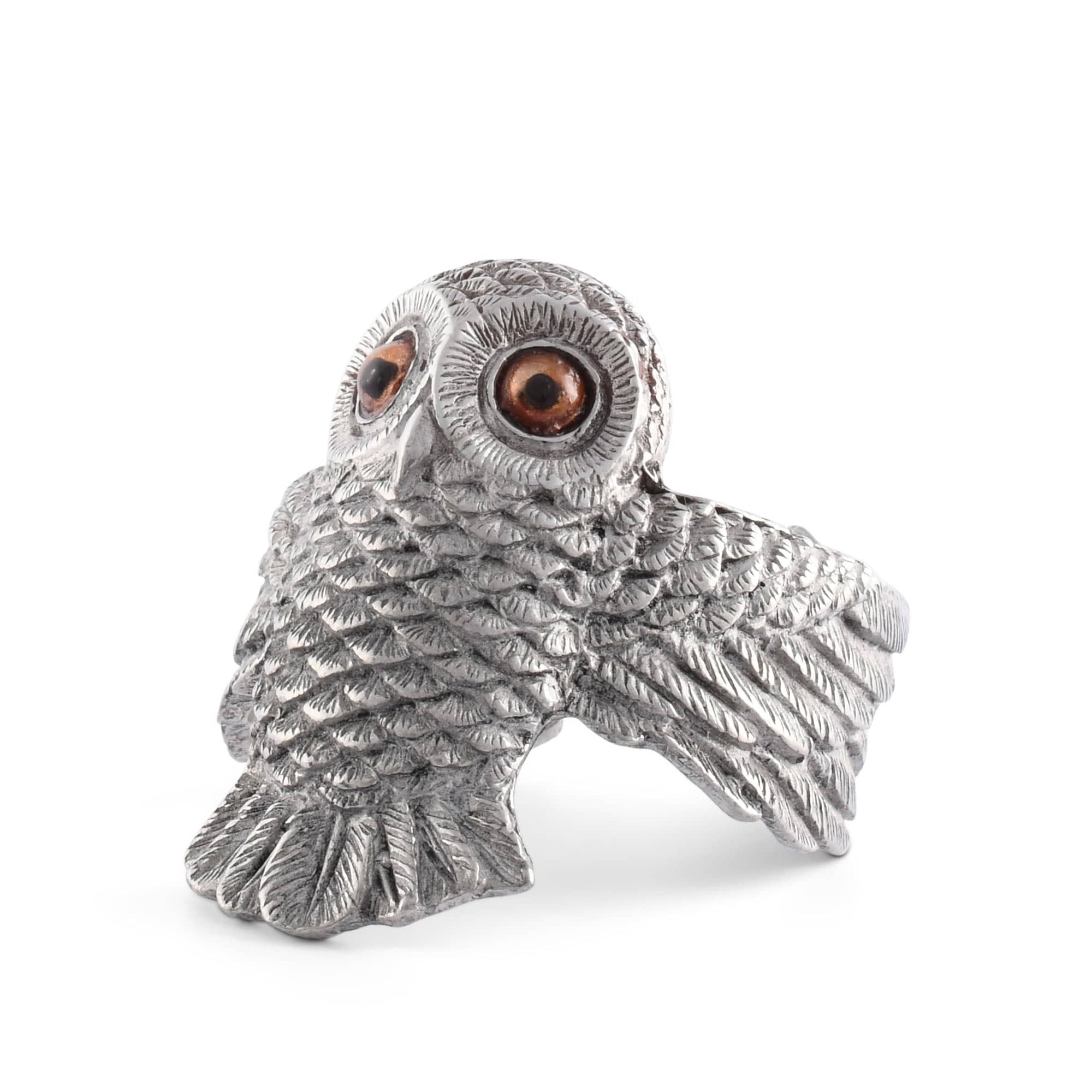 Vagabond House Owl Napkin Ring