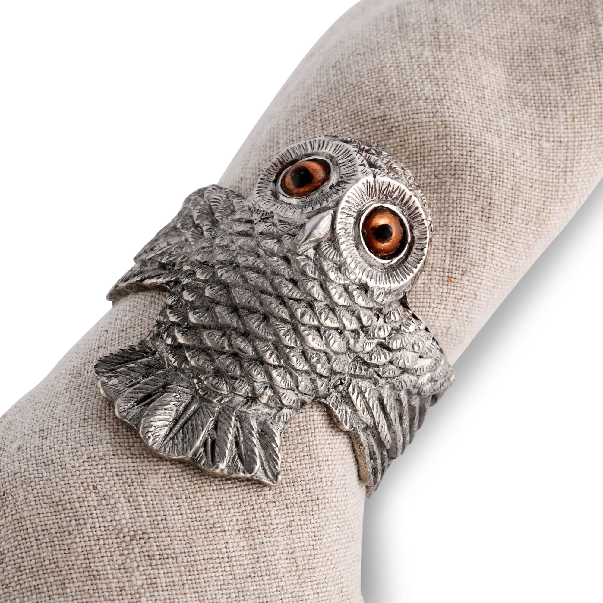 Vagabond House Owl Napkin Ring - Image 2