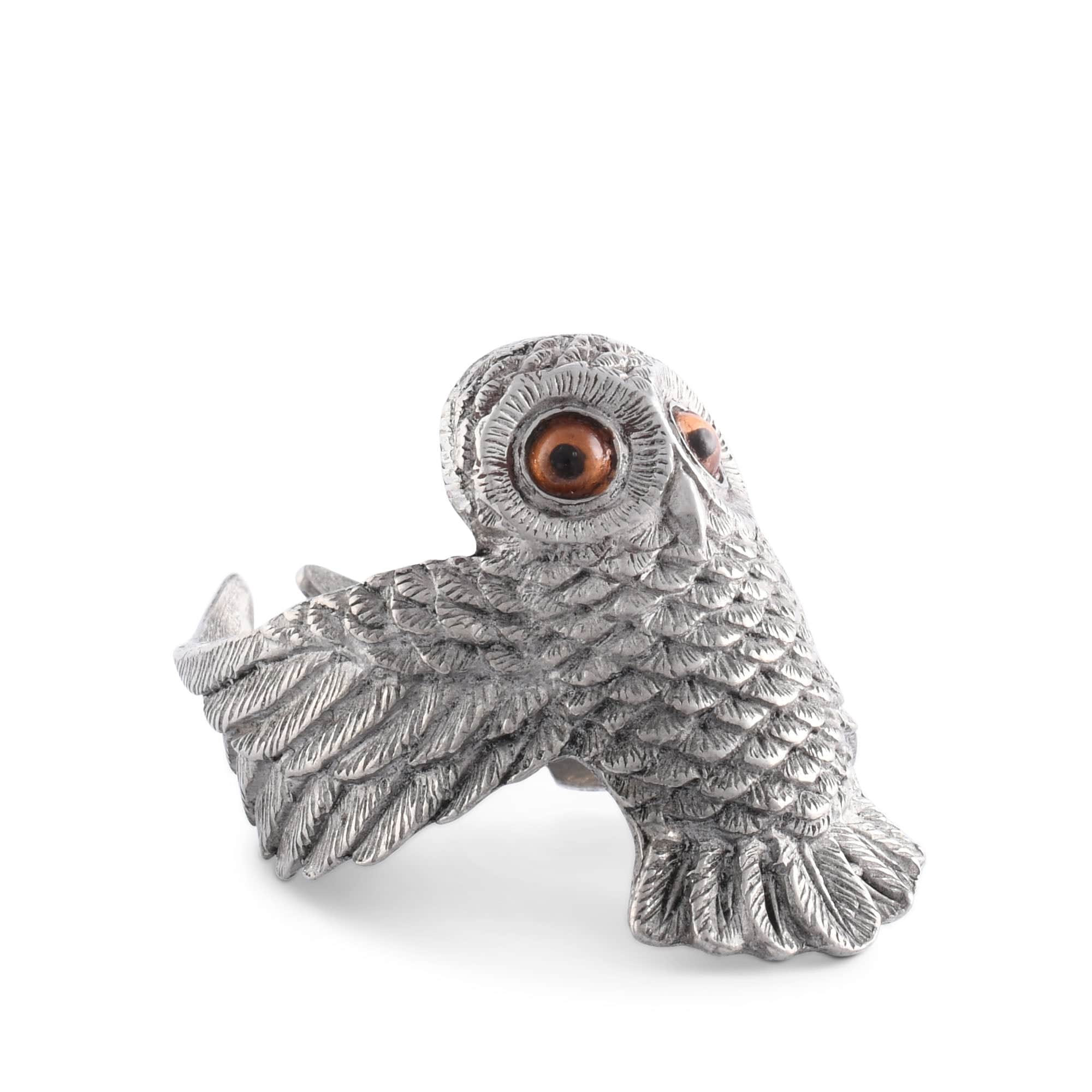 Vagabond House Owl Napkin Ring - Image 5