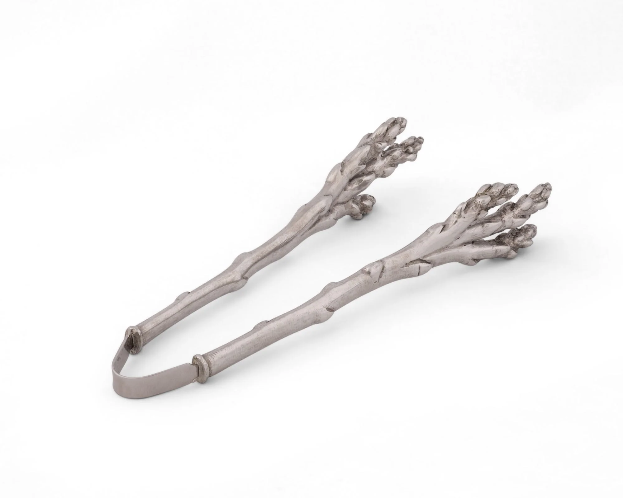 Vagabond House Pewter Asparagus Pattern Tongs - Image 10