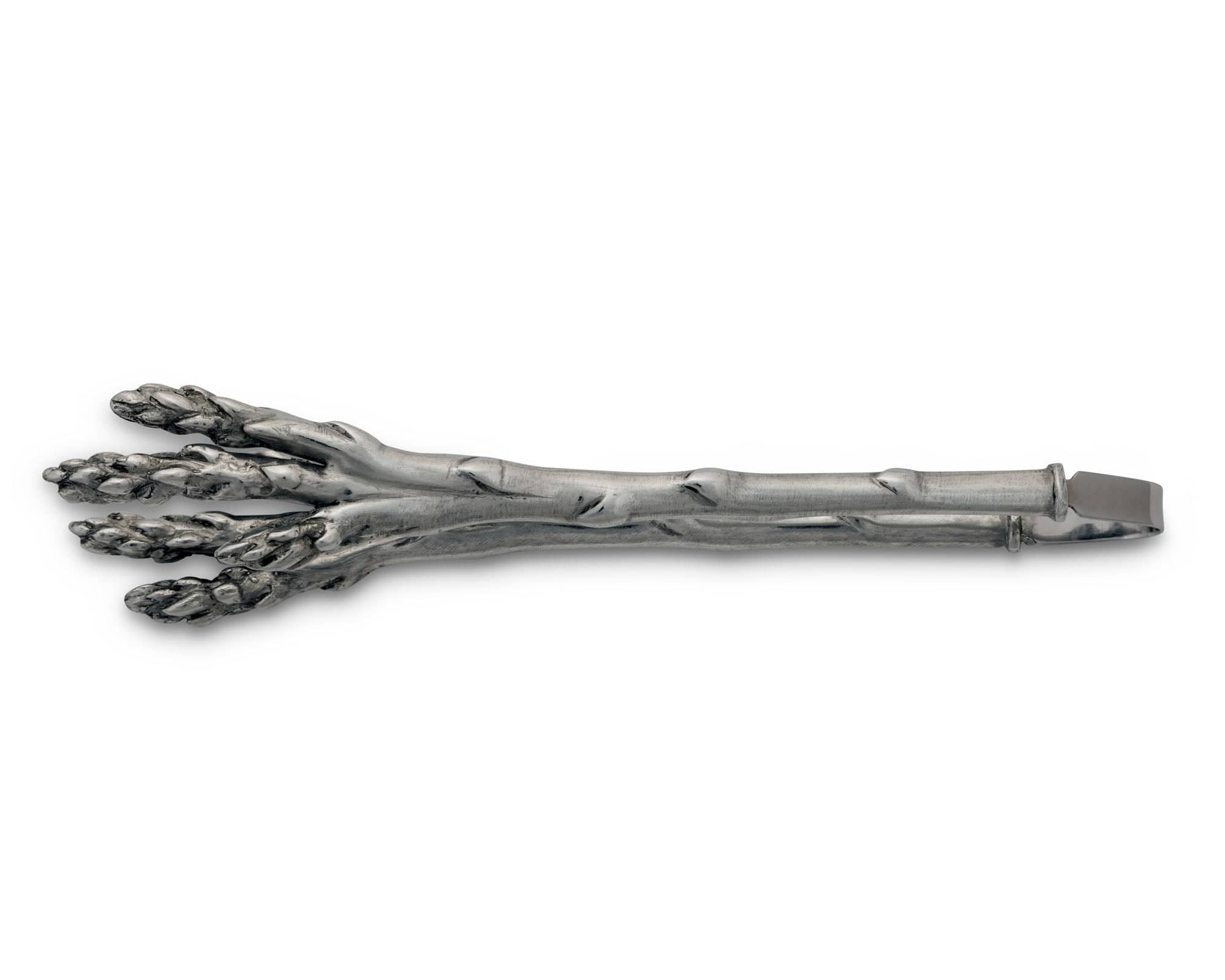 Vagabond House Pewter Asparagus Pattern Tongs - Image 14