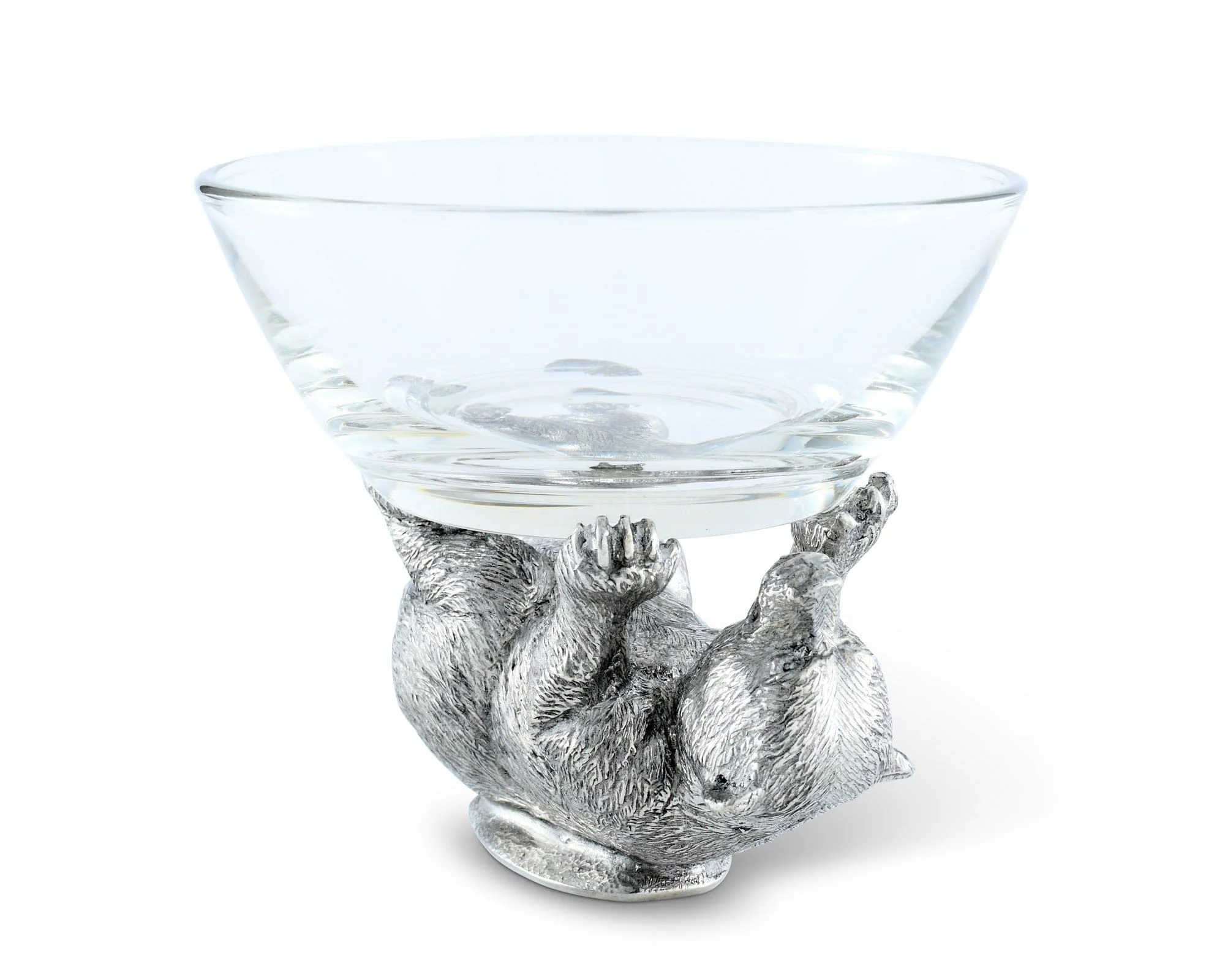 Vagabond House Pewter Bear Sauce Bowl - Image 2