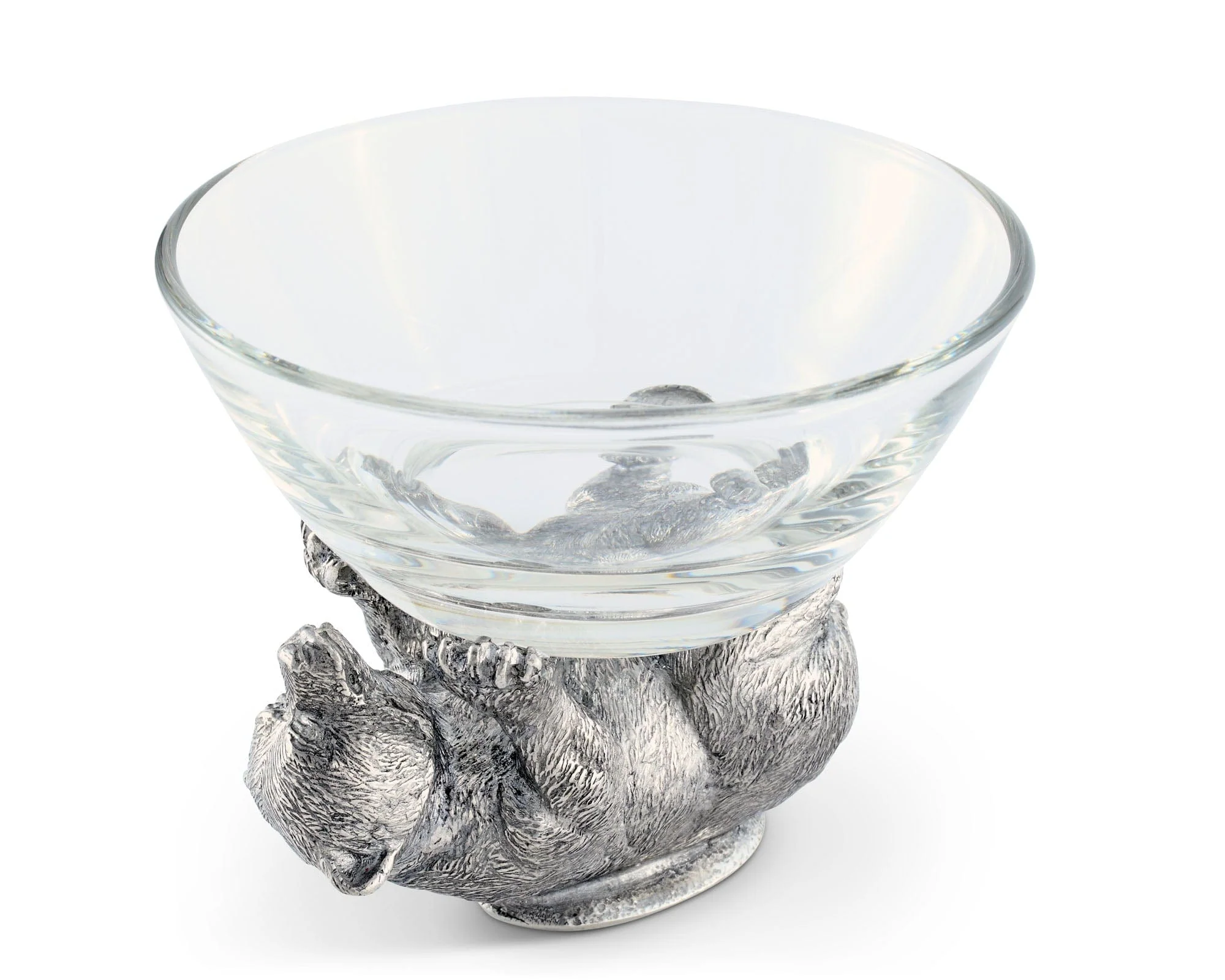 Vagabond House Pewter Bear Sauce Bowl - Image 3
