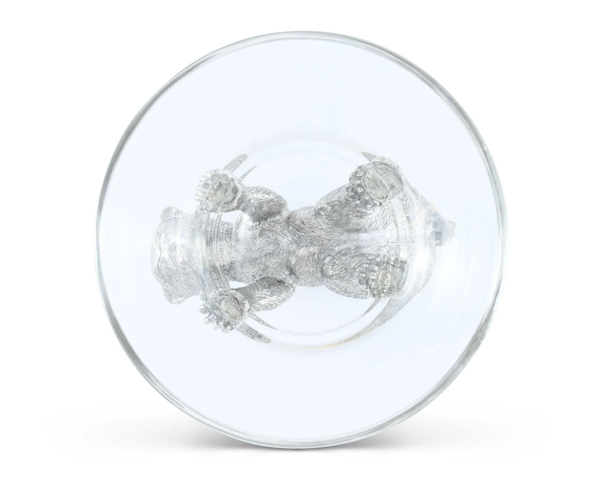 Vagabond House Pewter Bear Sauce Bowl - Image 4