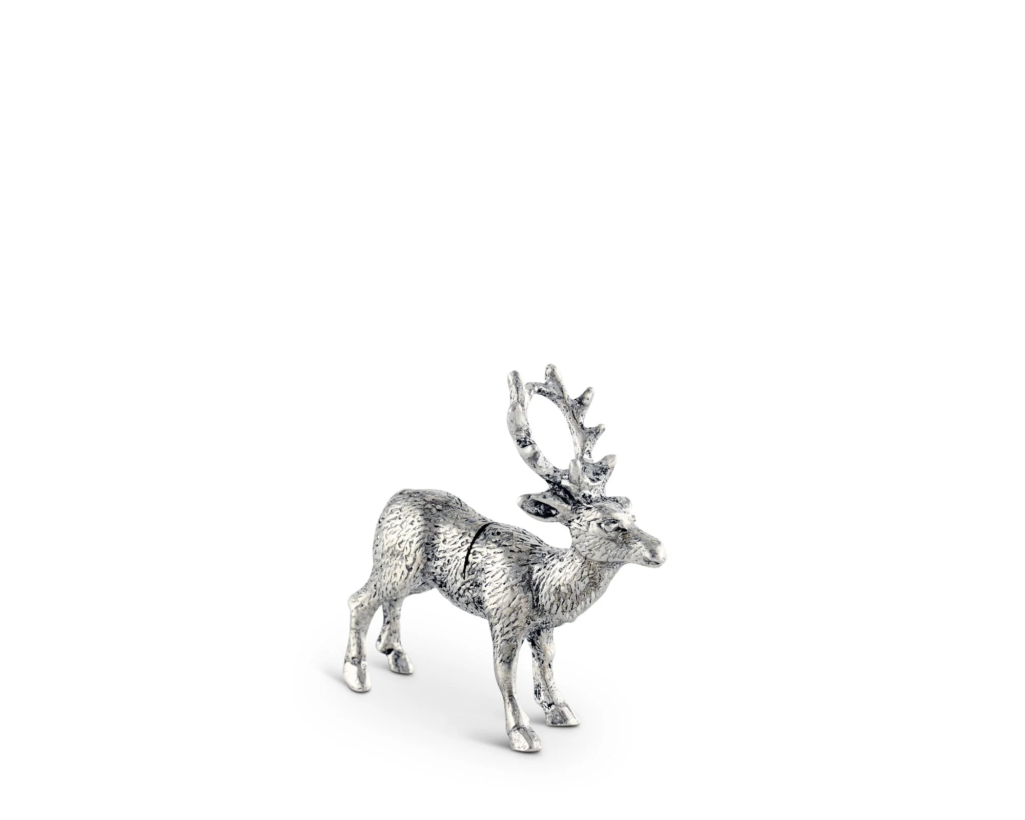 Vagabond House Pewter Deer Place Card Holder - Image 4