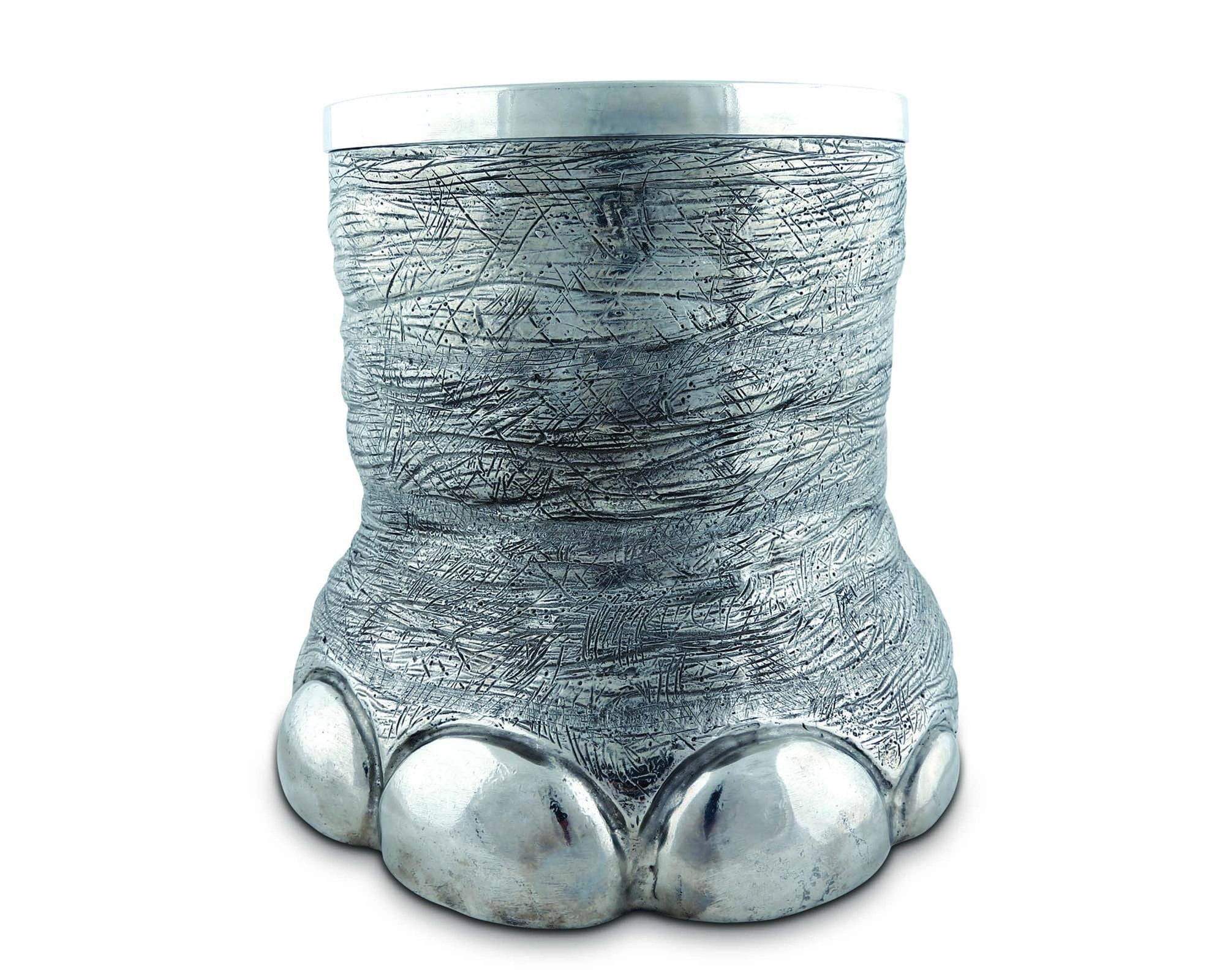 Vagabond House Pewter Elephant Foot Ice Bucket