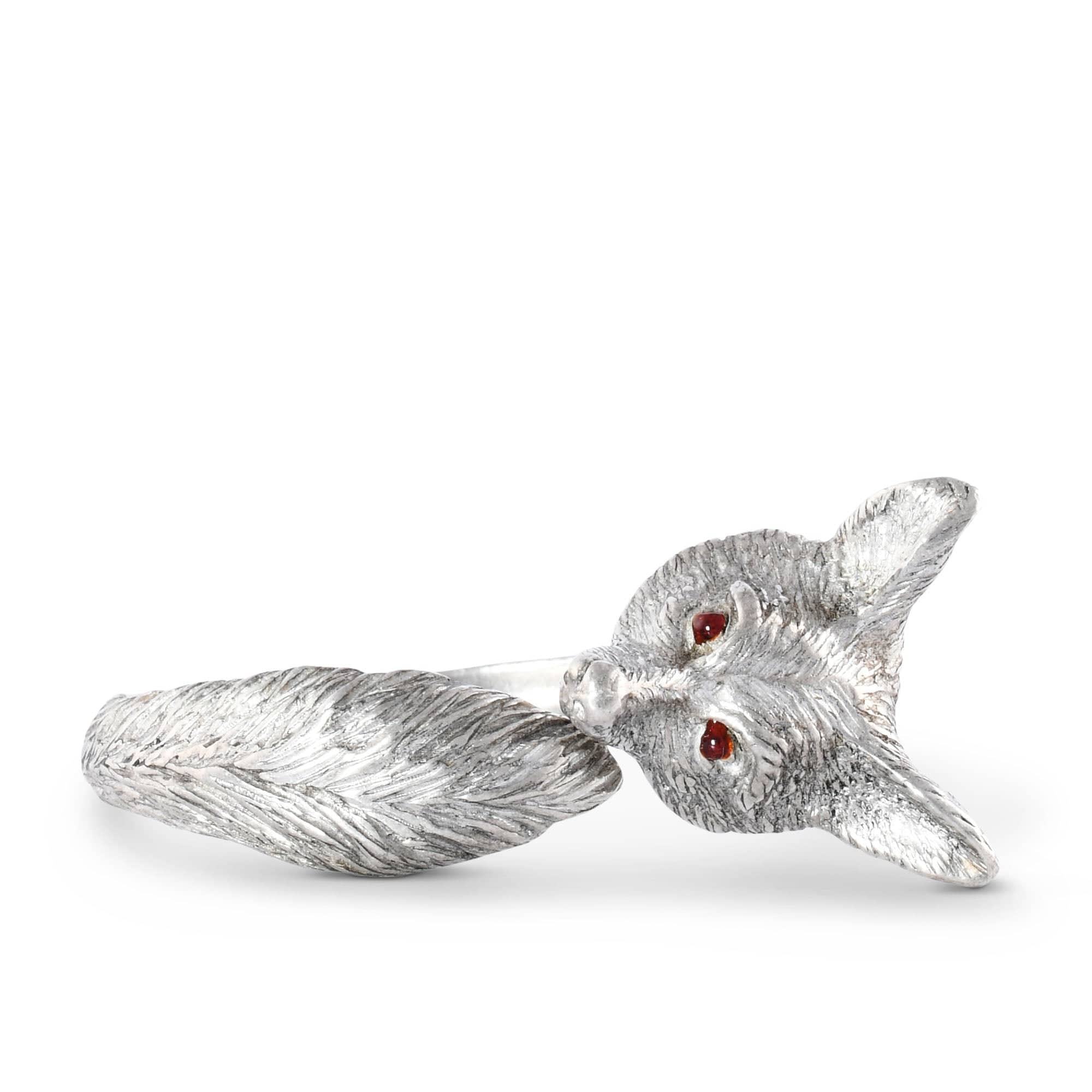 Vagabond House Pewter Fox Napkin Ring - Image 5