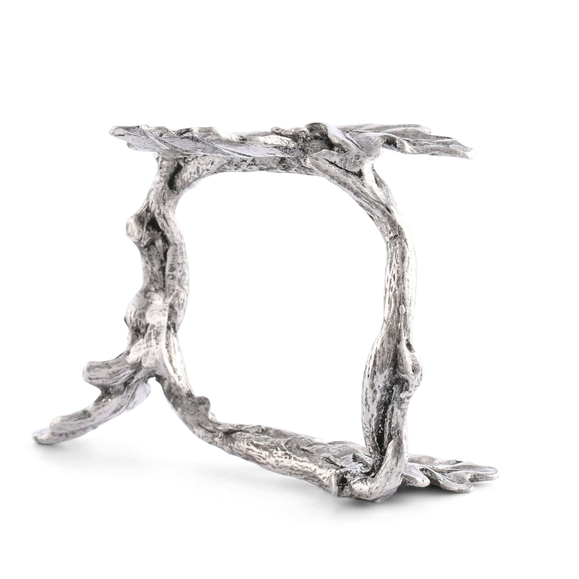 Vagabond House Pewter Oak Branch Napkin Ring - Image 3