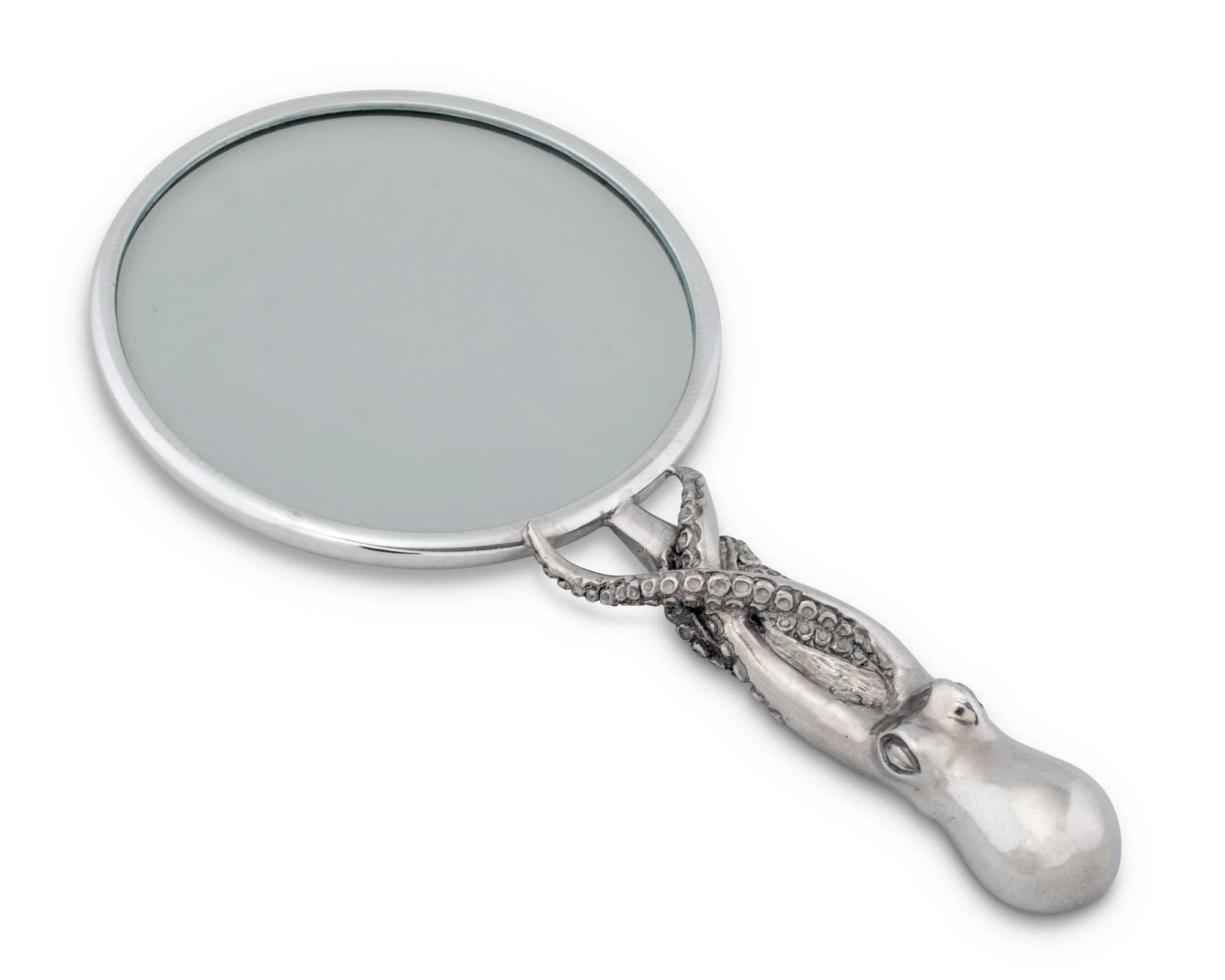 Vagabond House Pewter Octopus Handle Magnifier 4 inches - Image 3