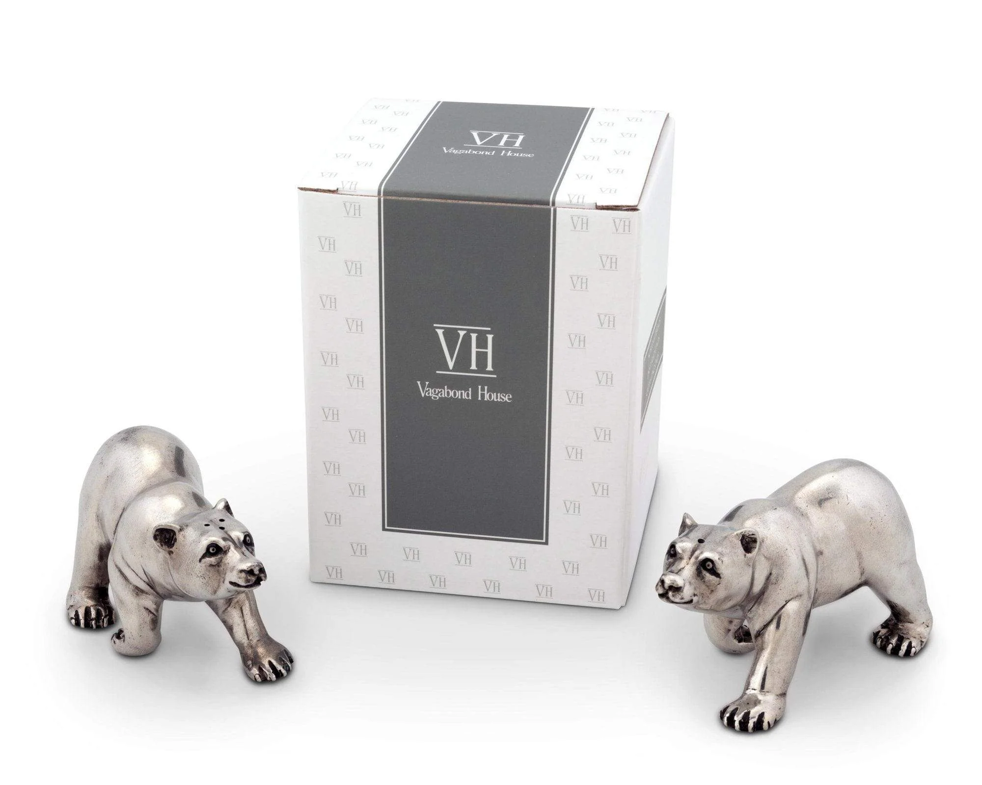 Vagabond House Pewter Polar Bear Salt & Pepper Shaker - Image 3