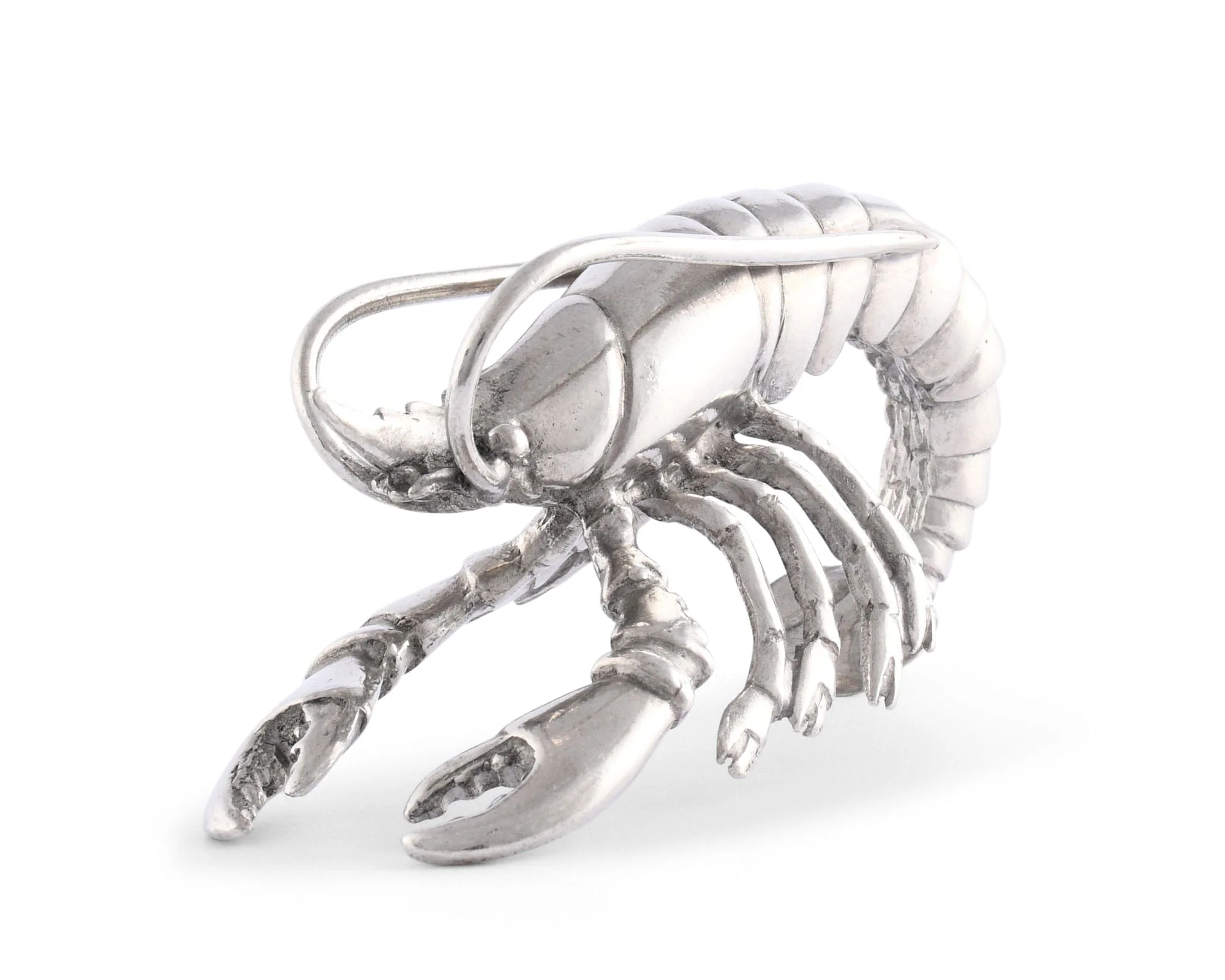 Vagabond House Pewter Prawn Napkin Ring - Image 4