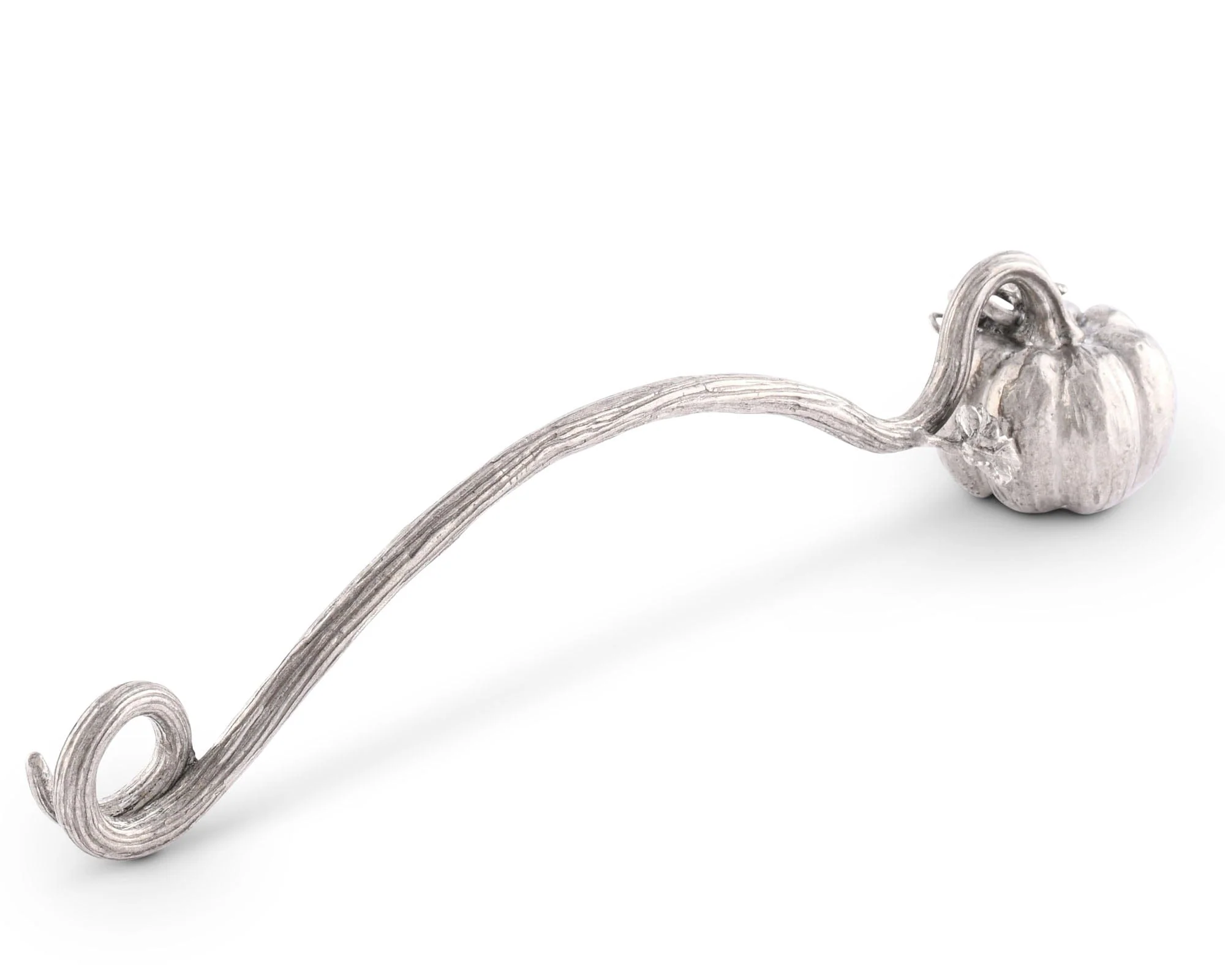 Vagabond House Pewter Pumpkin Candle Snuffer - Image 3