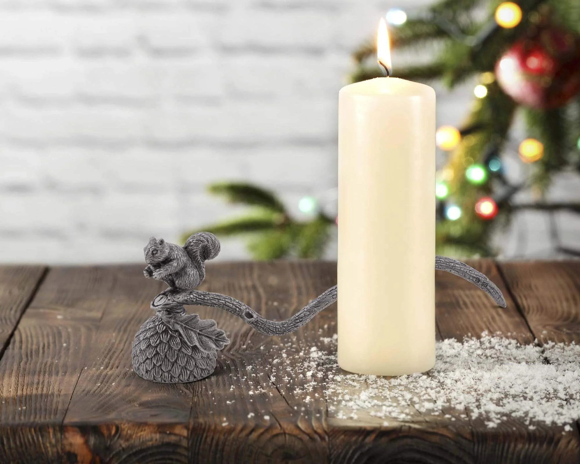 Vagabond House Pewter Squirrel Candle Snuffer - Image 8