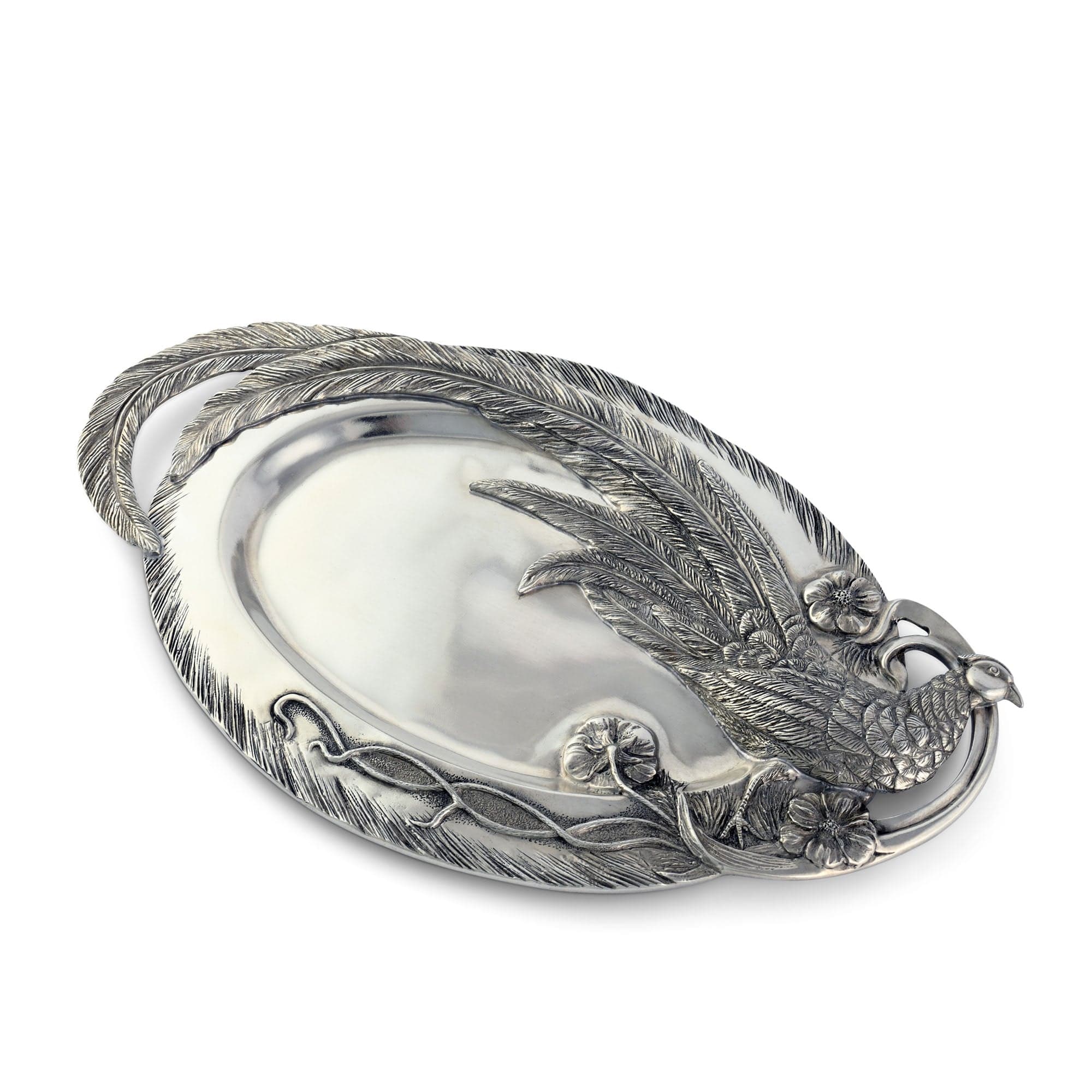 Vagabond House Pheasant Feather Oblong Tray - Image 2