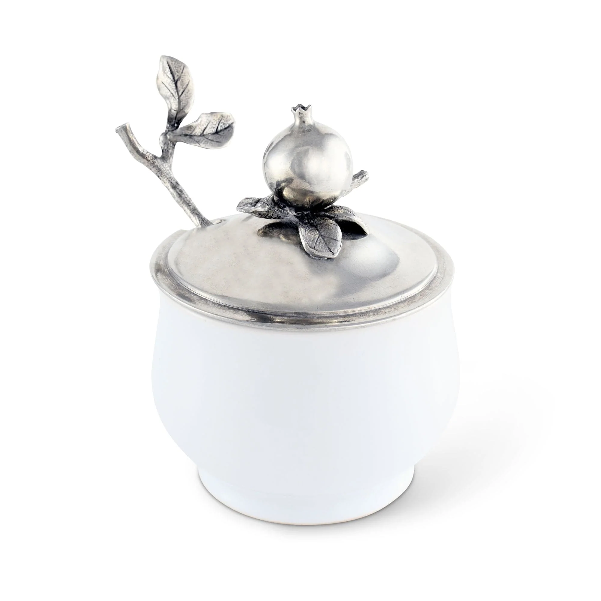Vagabond House Pomegranate Sugar Bowl and Spoon - Image 3