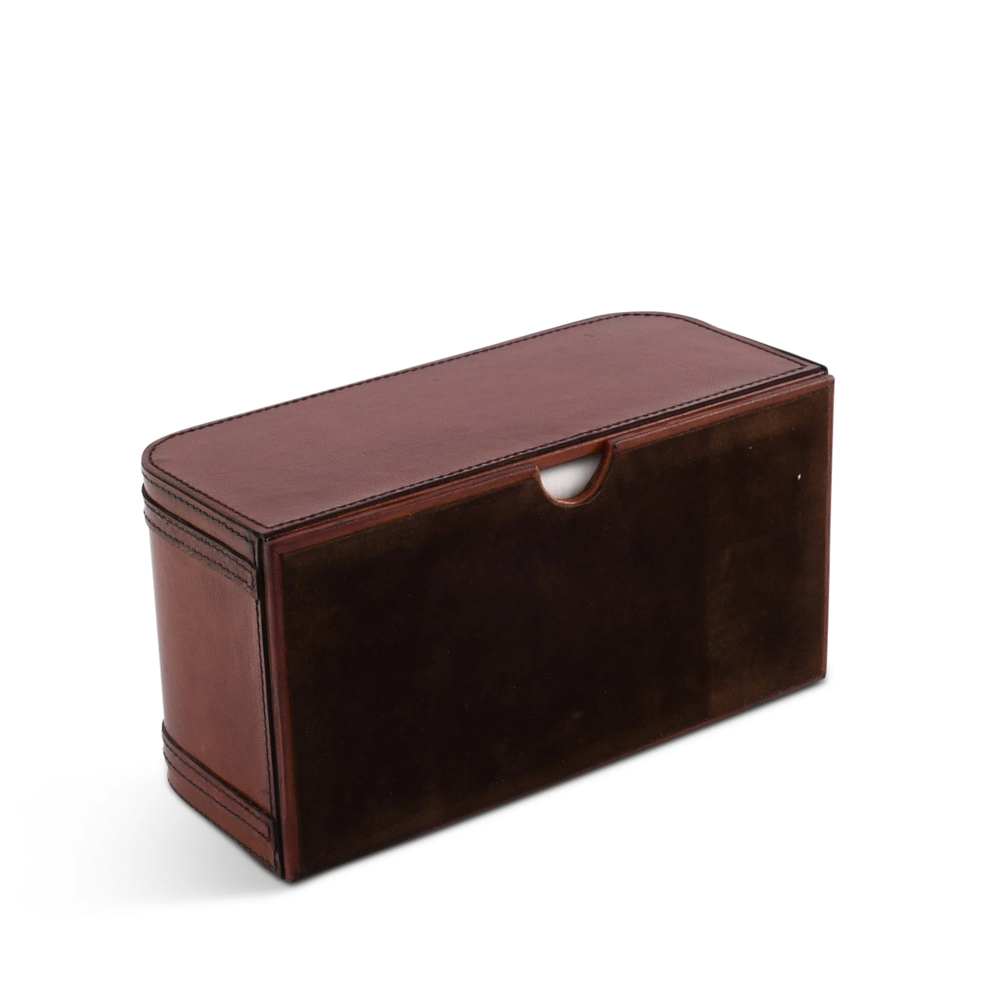 Vagabond House Premium Genuine Leather Bit Tissue Box - Image 5
