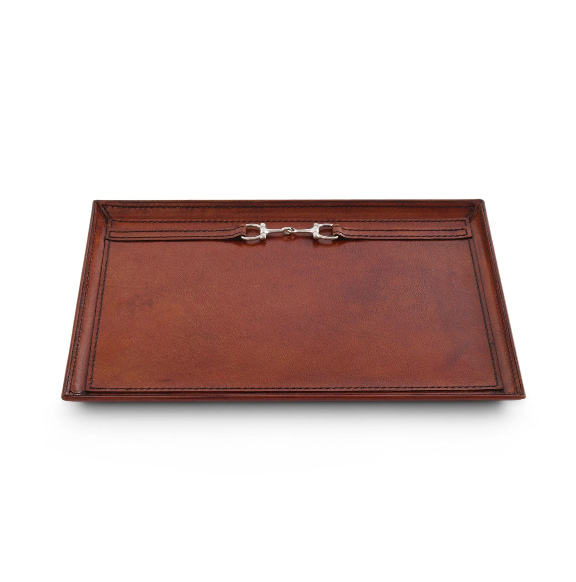 Vagabond House Premium Genuine Leather Equestrian Bit Catchall Tray - Image 2