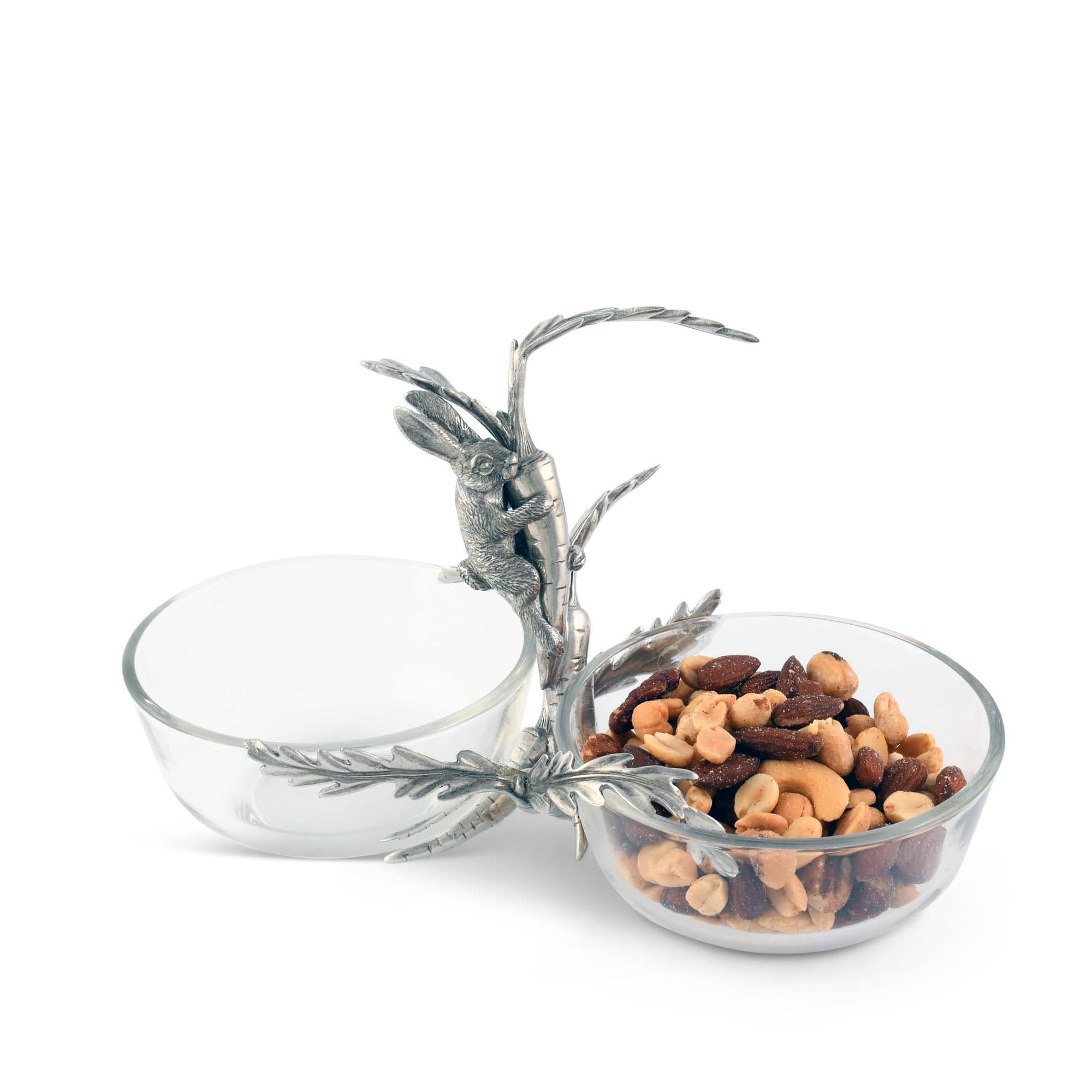 Vagabond House Rabbit / Carrot Double Dish Condiment Server - Image 2