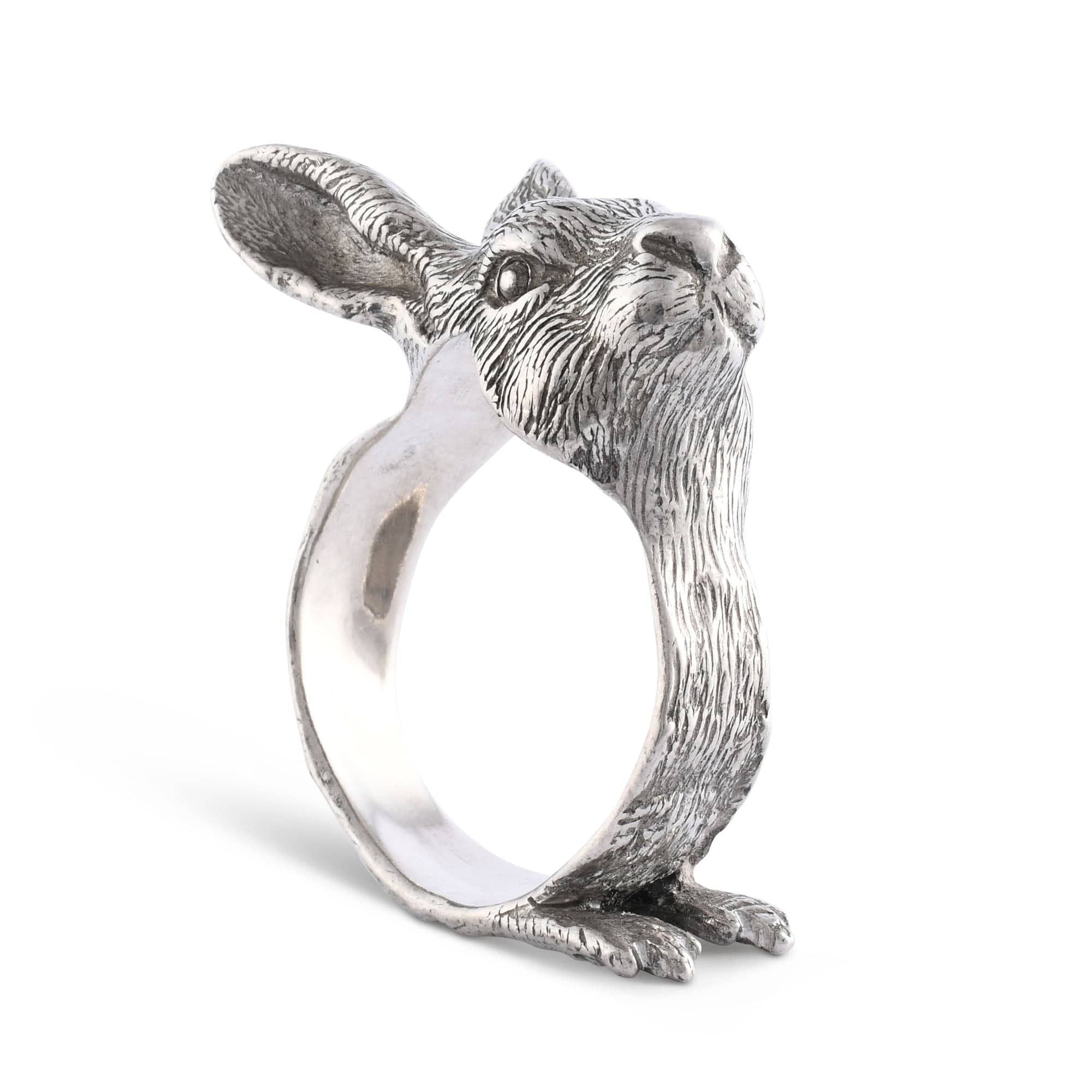 Vagabond House Rabbit Napkin Rings