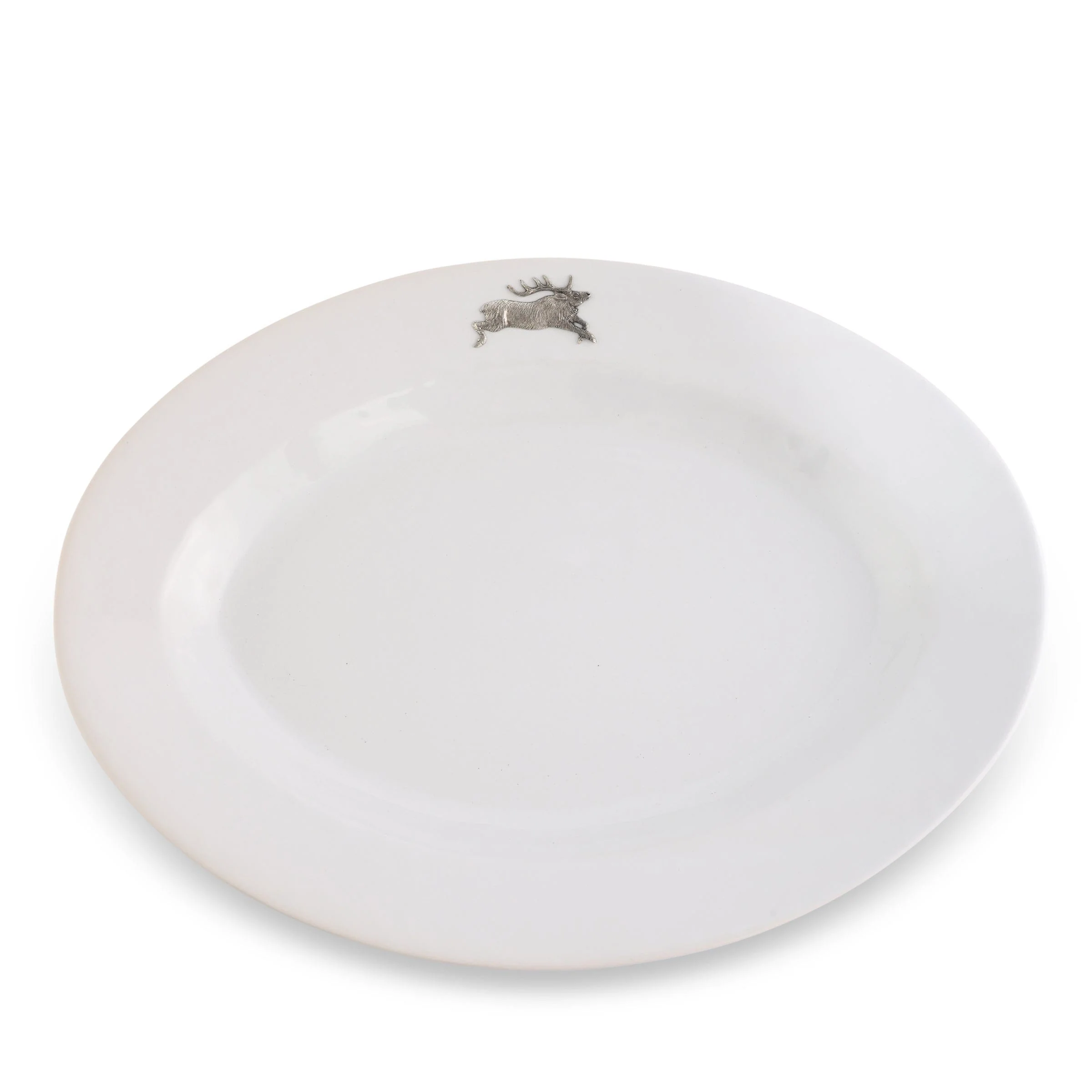Vagabond House Running Elk Stoneware Serving Tray - Image 2