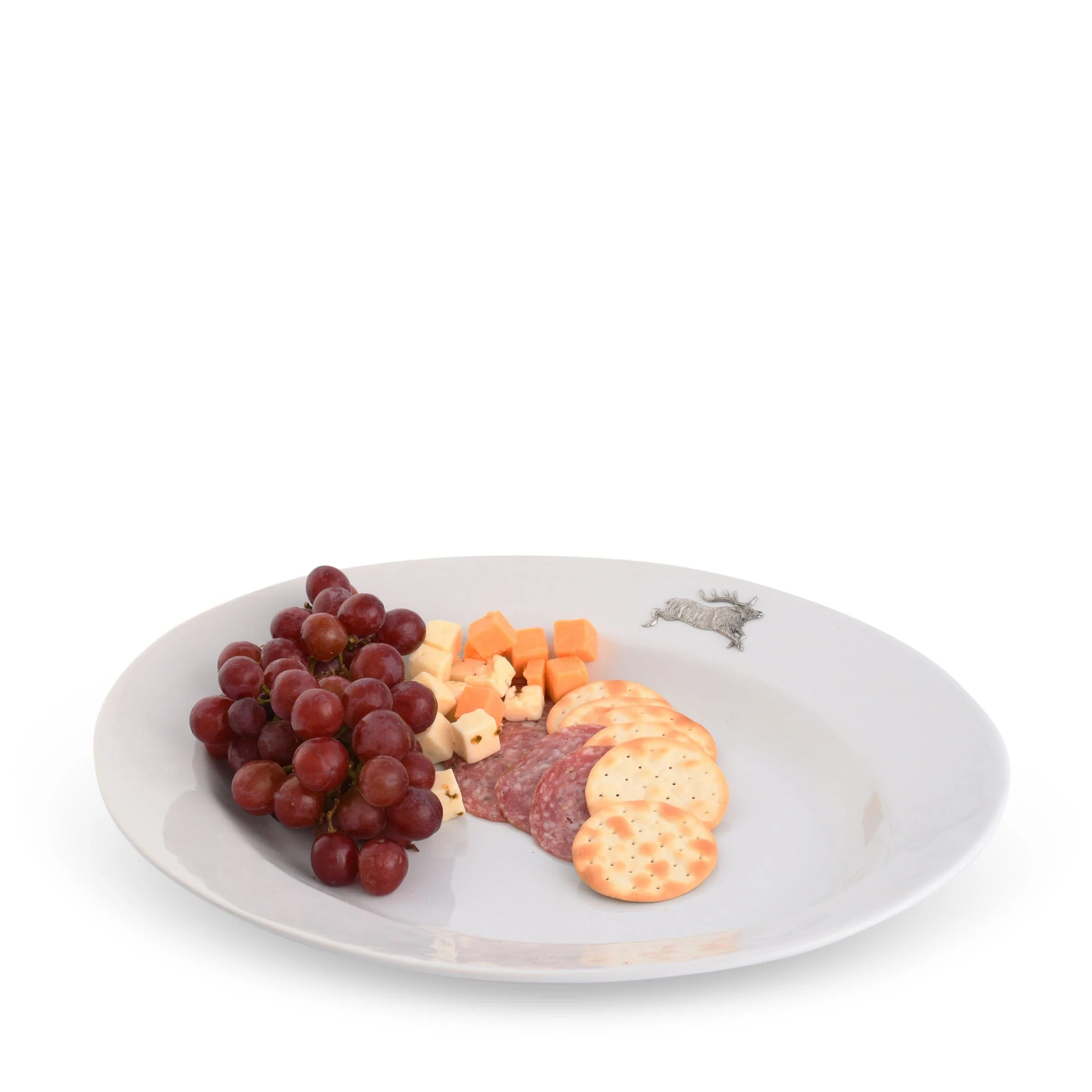 Vagabond House Running Elk Stoneware Serving Tray - Image 3
