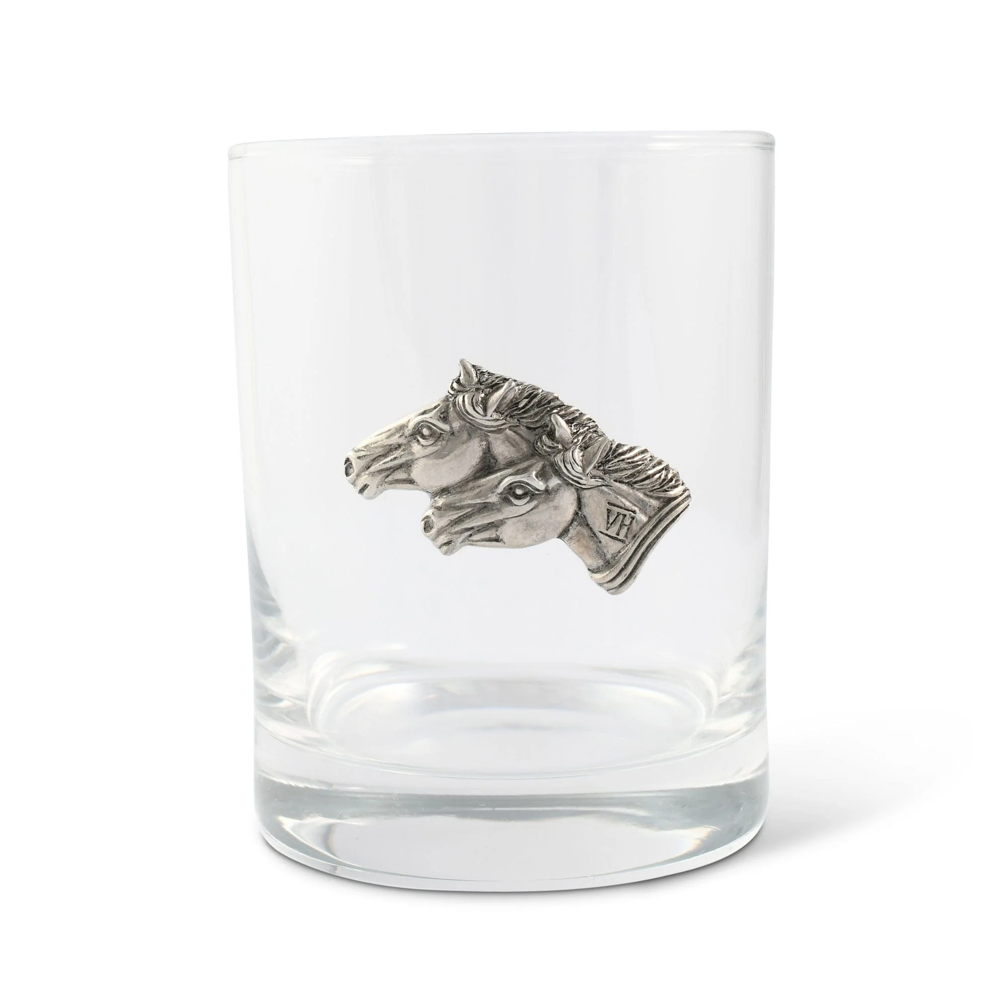 Vagabond House Running Horse Double Old Fashion Bar Glass - Image 3