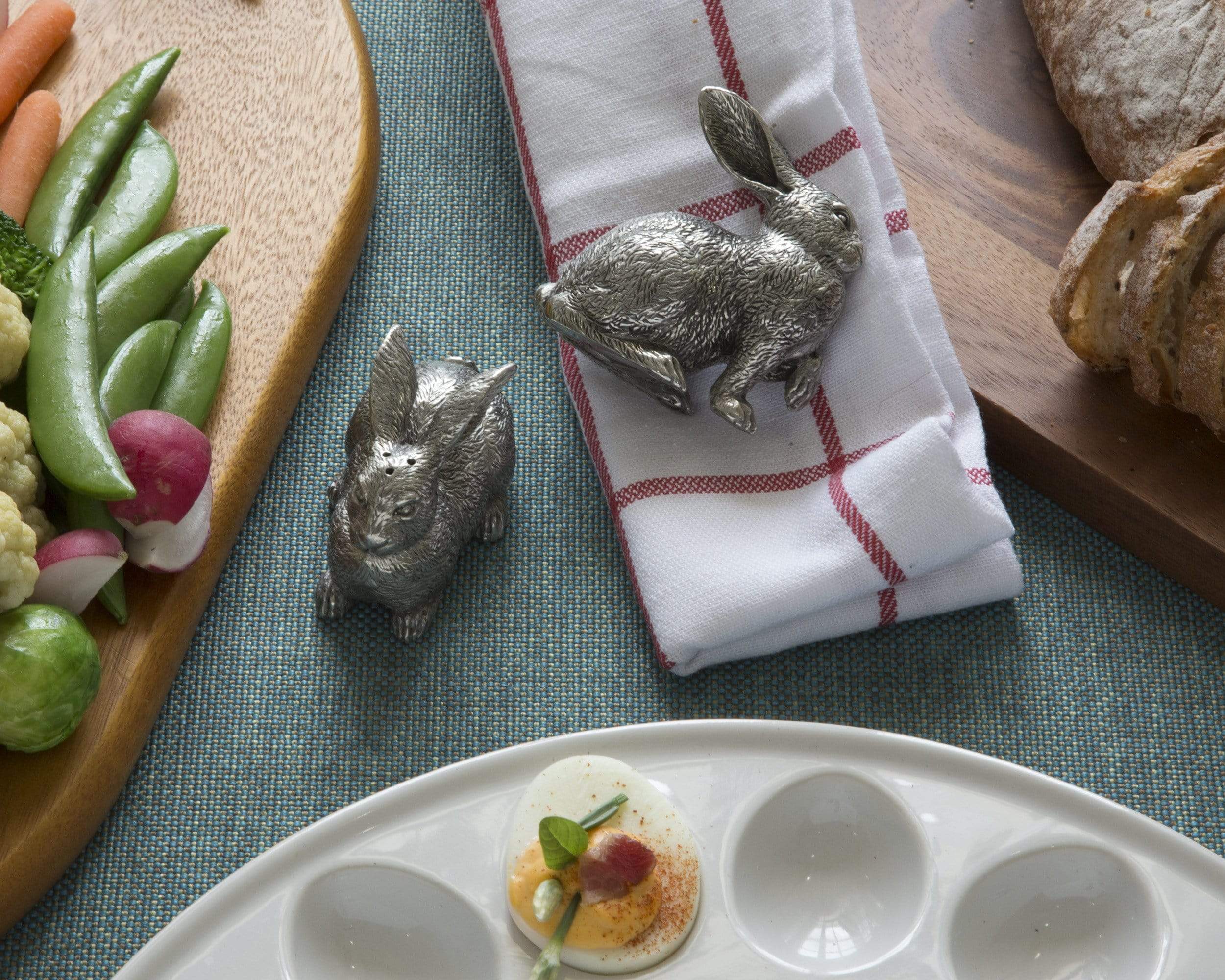 Vagabond House Salt and Pepper Set - Wild Hare