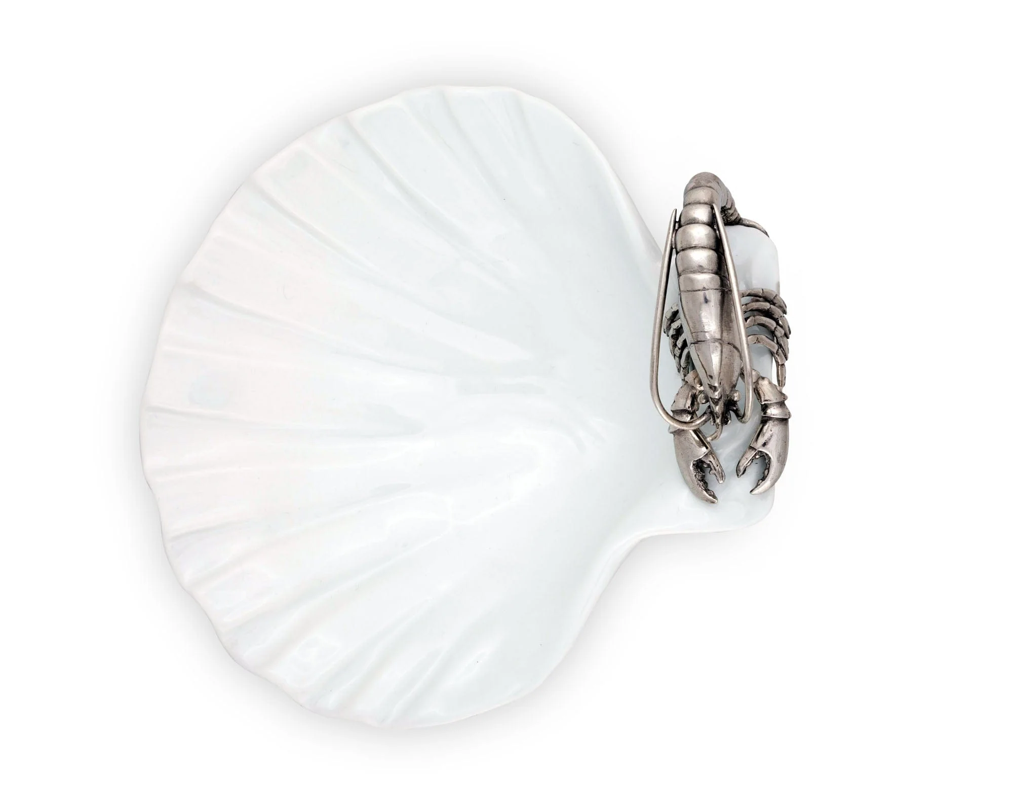 Vagabond House Shrimp Porcelain Shell Plate - Image 2