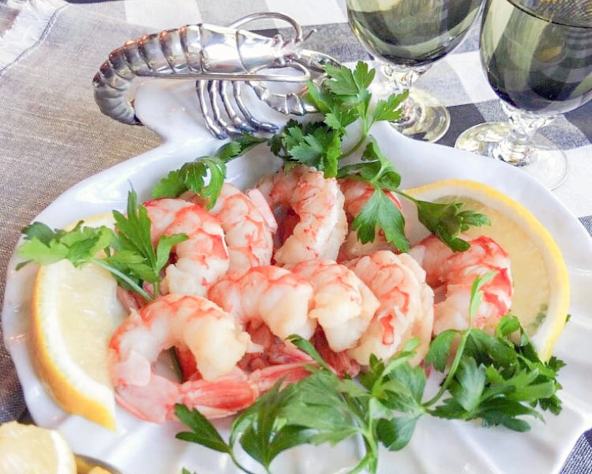 Vagabond House Shrimp Porcelain Shell Plate - Image 4