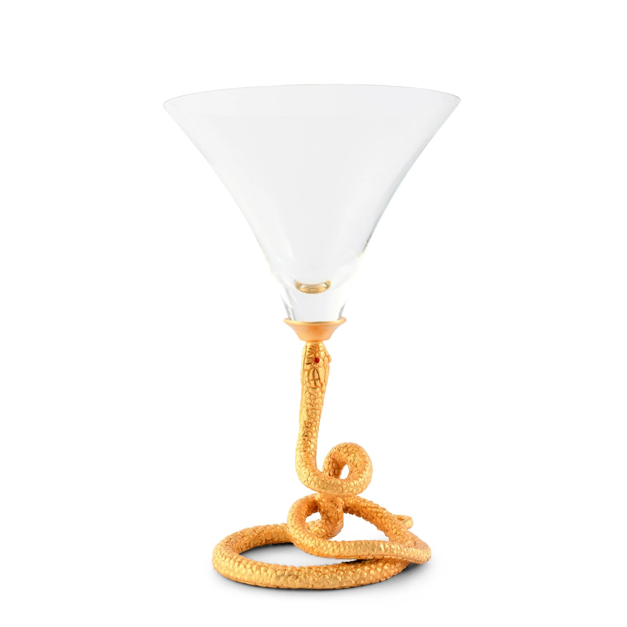 Vagabond House Snake Cocktail Martini Glass - Image 2