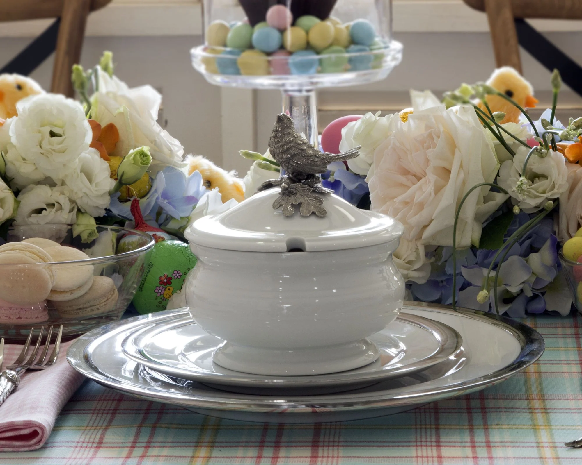Vagabond House Songbird Porcelain Lidded Bowl - Image 4