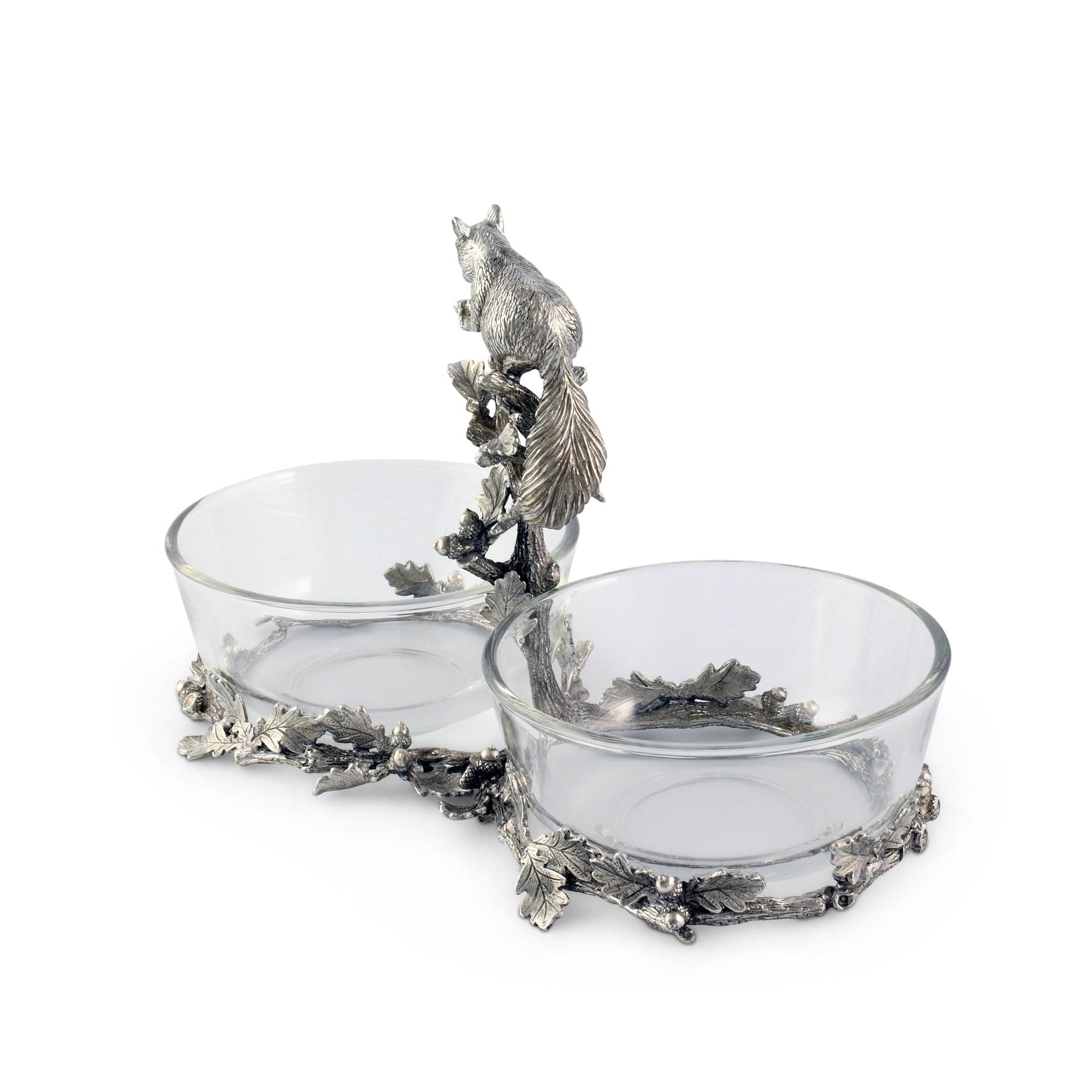 Vagabond House Squirrel Double Dish Condiment Server - Image 4
