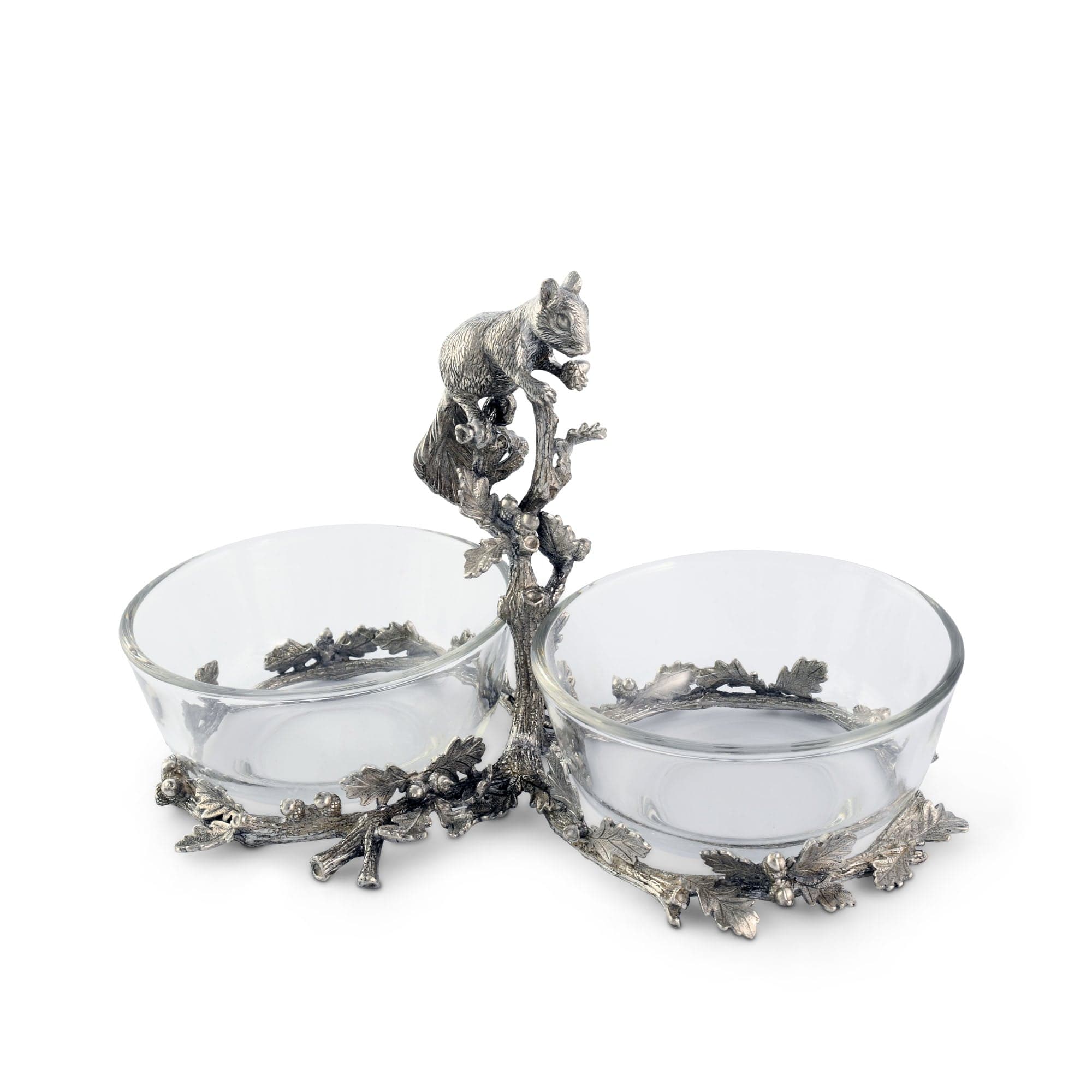 Vagabond House Squirrel Double Dish Condiment Server - Image 5