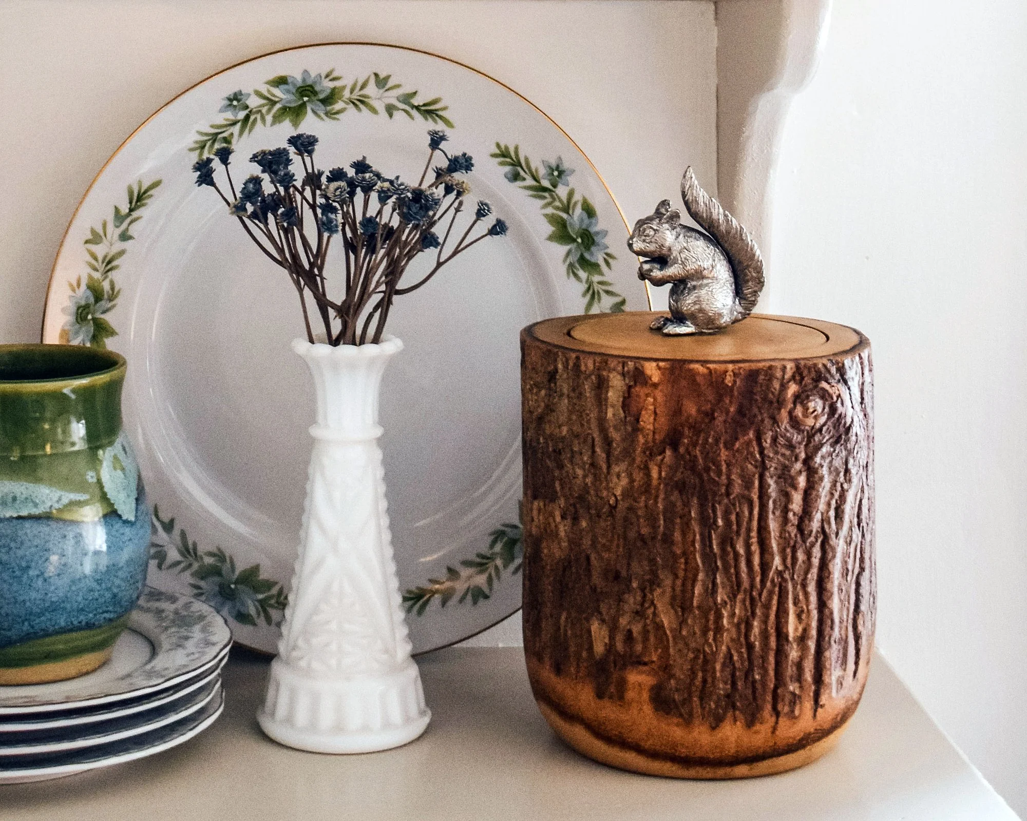 Vagabond House Squirrel Wood Canister