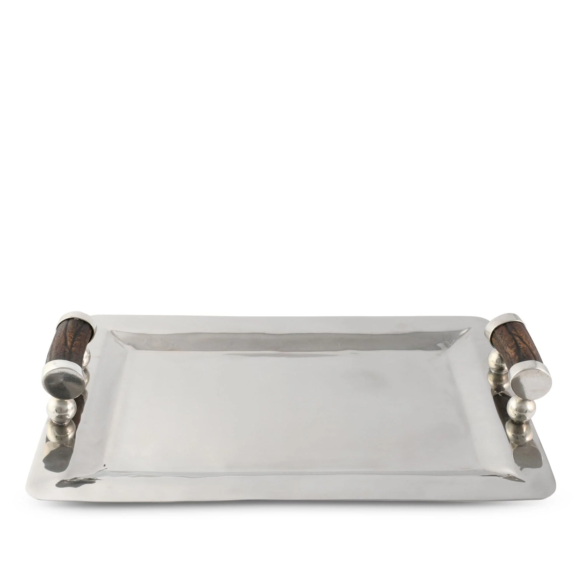 Vagabond House Stainless Serving Tray Composite Antler Handles - Image 3
