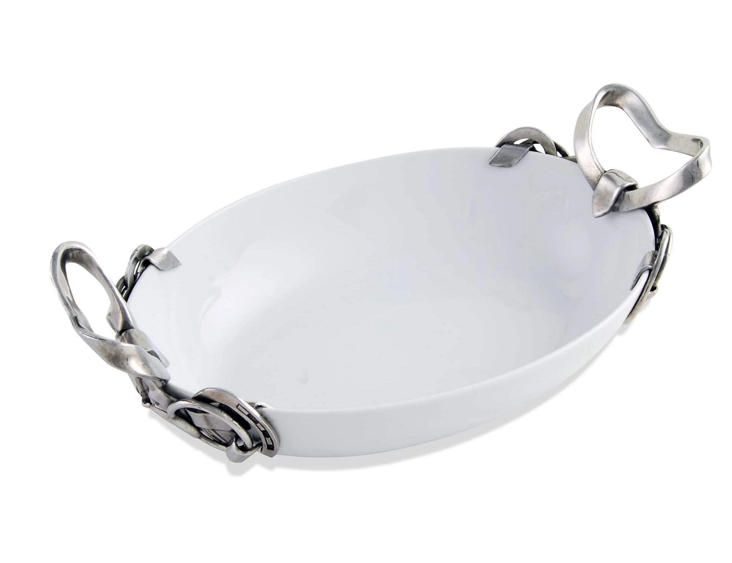 Vagabond House Stoneware Dish - Equestrian