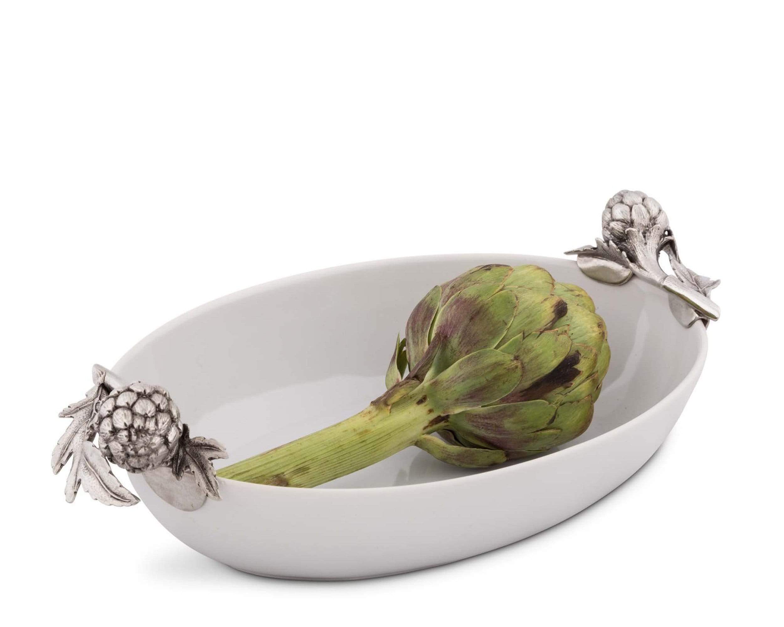 Vagabond House Stoneware Serving Dish - Artichoke