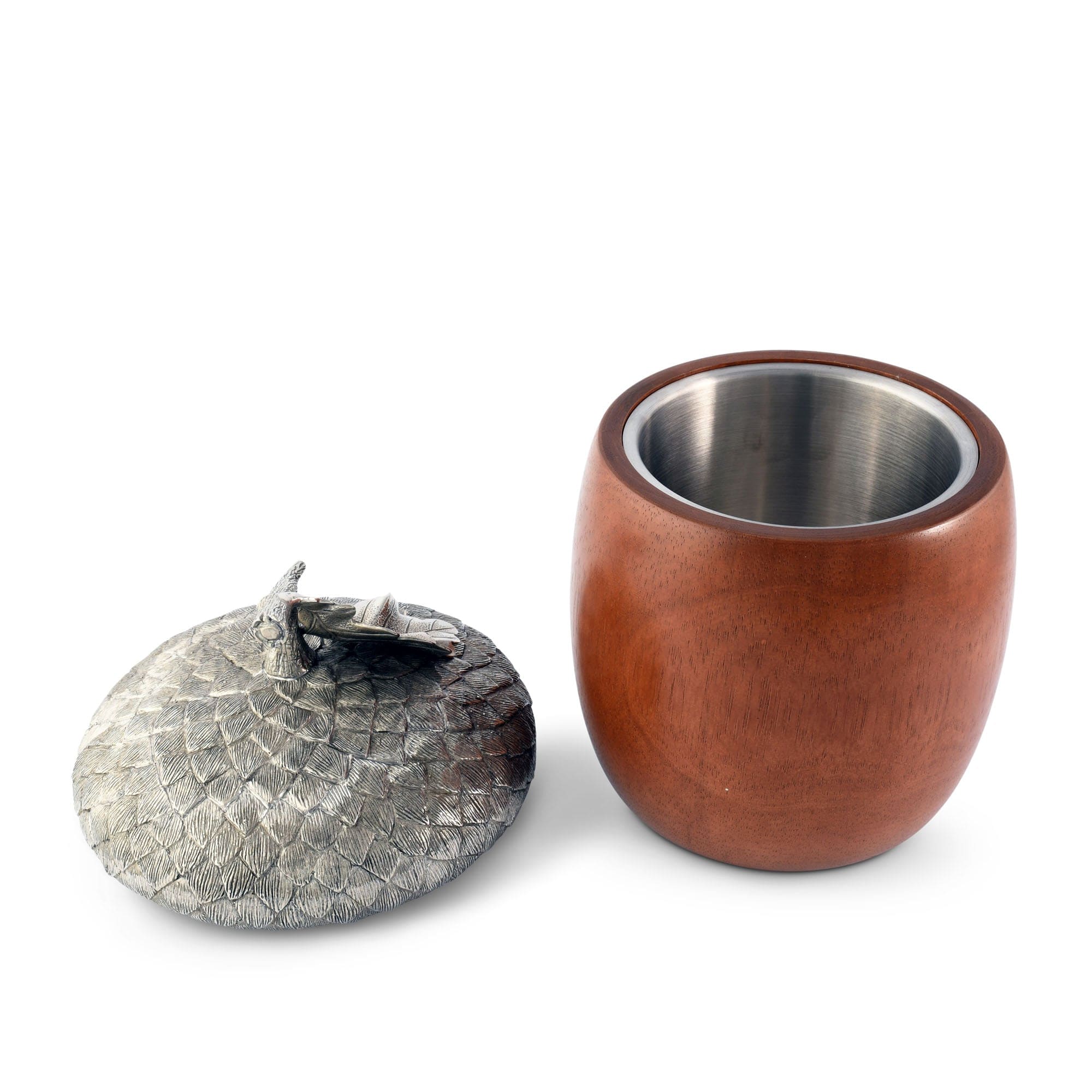 Vagabond House Wood Acorn Ice Bucket - Image 5