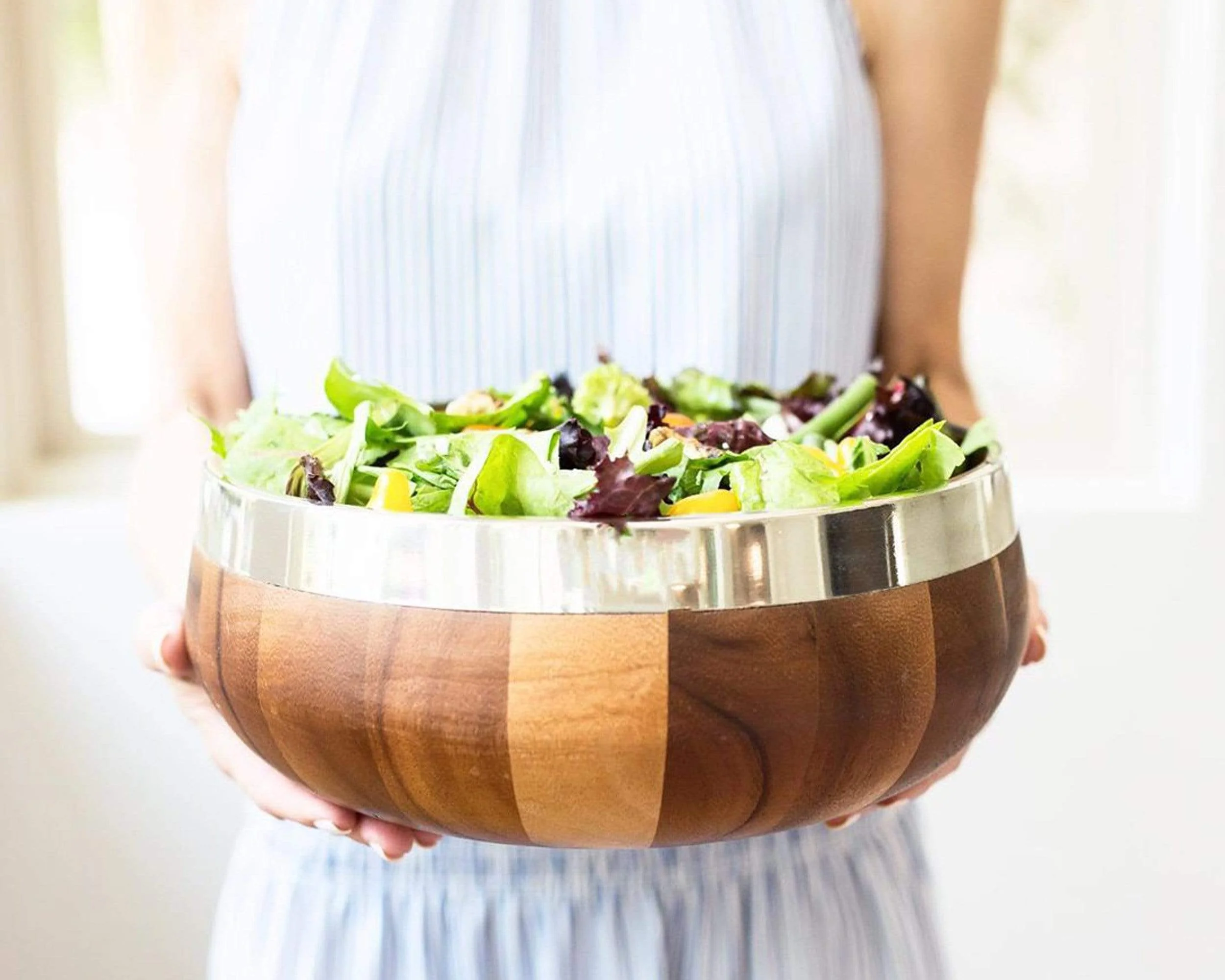 Vagabond House Wood Salad Bowl - Tribeca