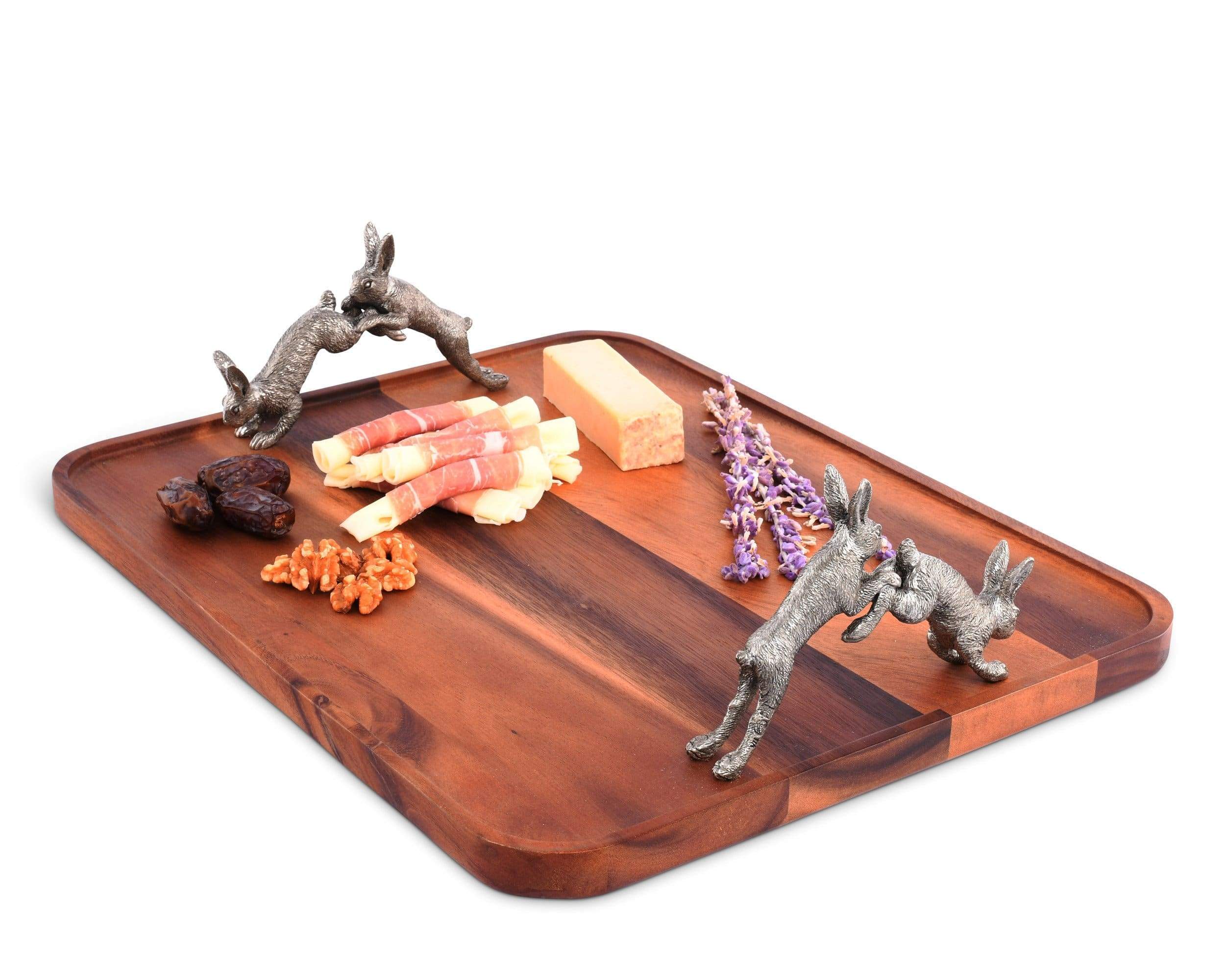 Vagabond House Wooden Tray - Hopping Bunny