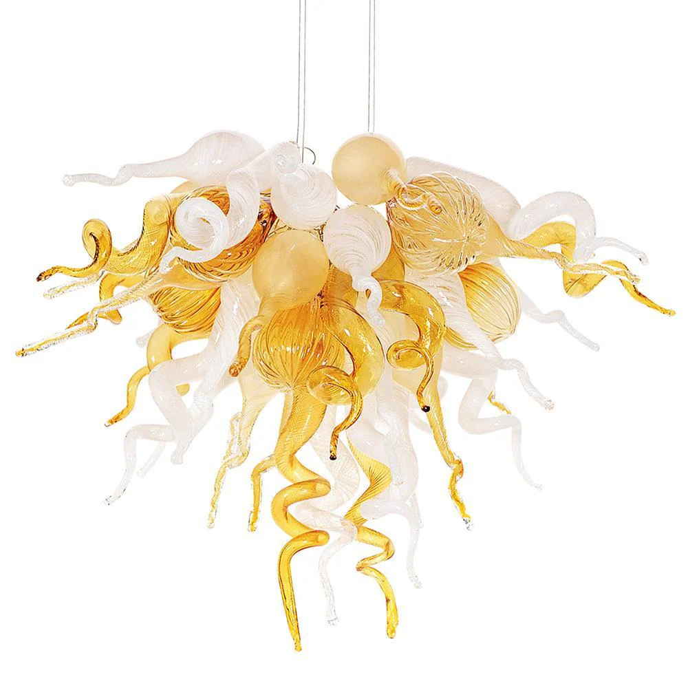 Viz Art Glass ColorSelect Honey Comb Chandelier - Image 2